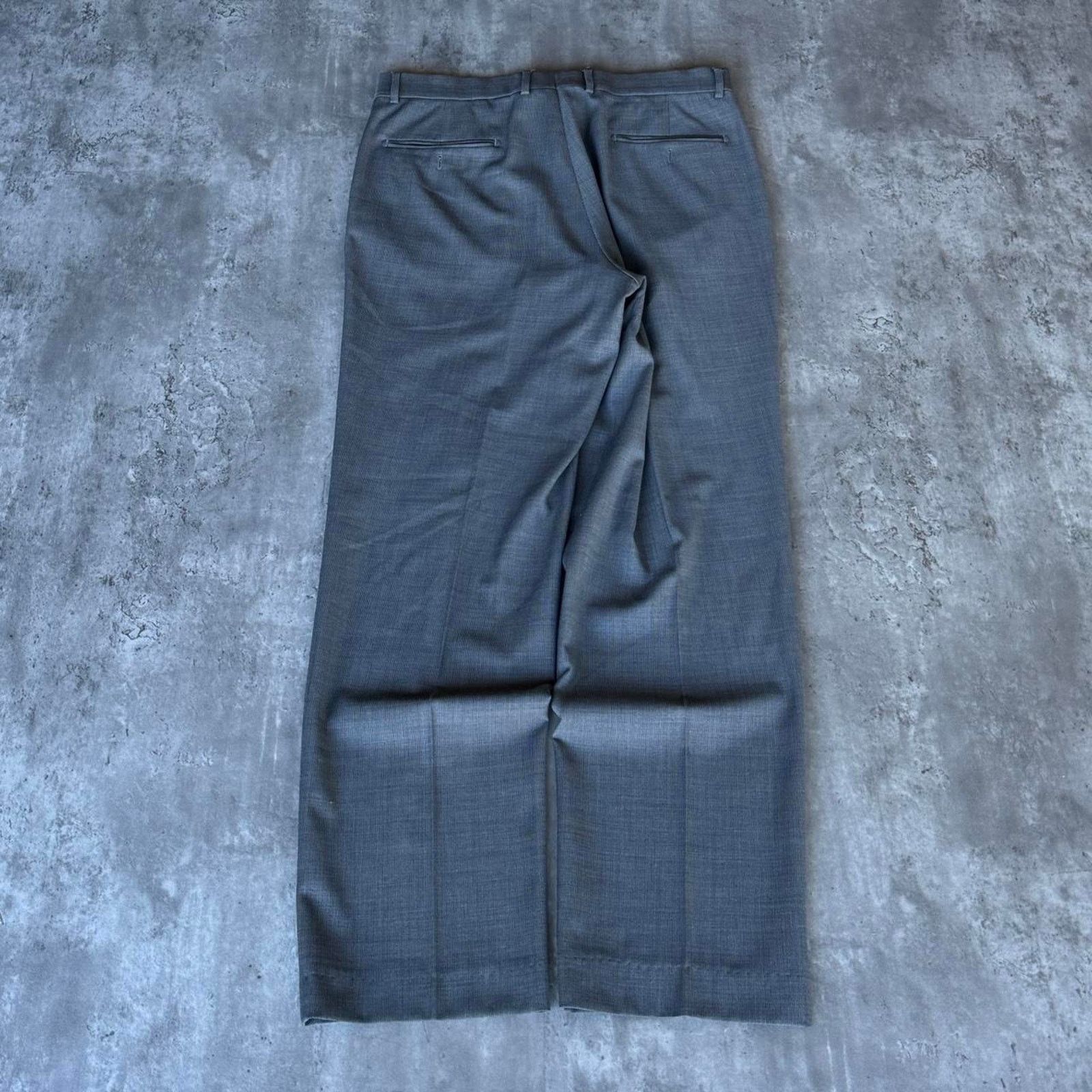 Cremieux × Vintage Vintage Y2K Baggy Grey Grunge Opium Essential Dress Pants Size US 34 / EU 50 - 2 Thumbnail