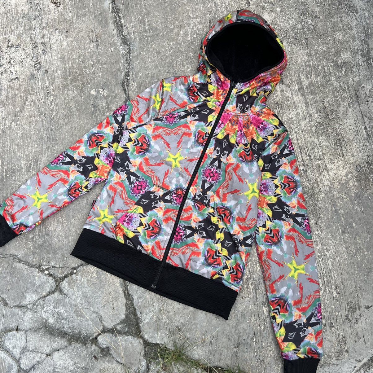 Volcom “VOLCOM” REVERSIBLE OVERPRINT ZIP UP HOODIE Size US M / EU 48-50 / 2 - 1 Thumbnail