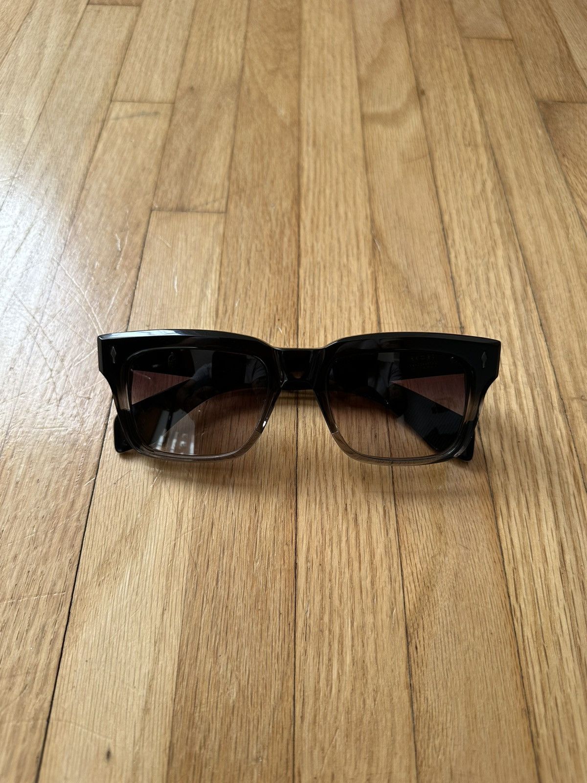 Pre-owned Jacques Marie Mage Torino Subglasses In Black