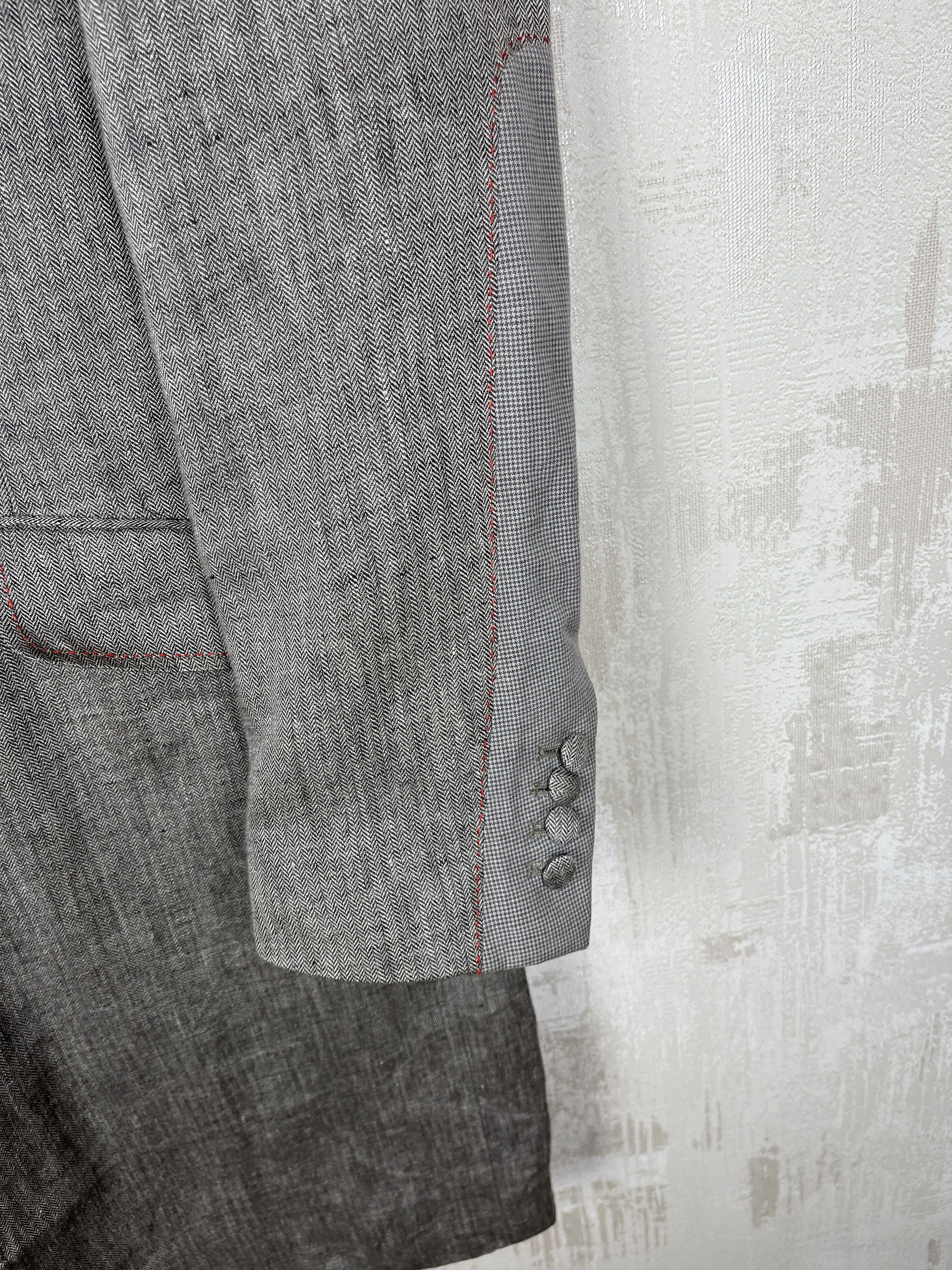 Other UK Holland Esquire Linen Long Blazer Coat Hand Customised Size US M / EU 48-50 / 2 - 9 Thumbnail
