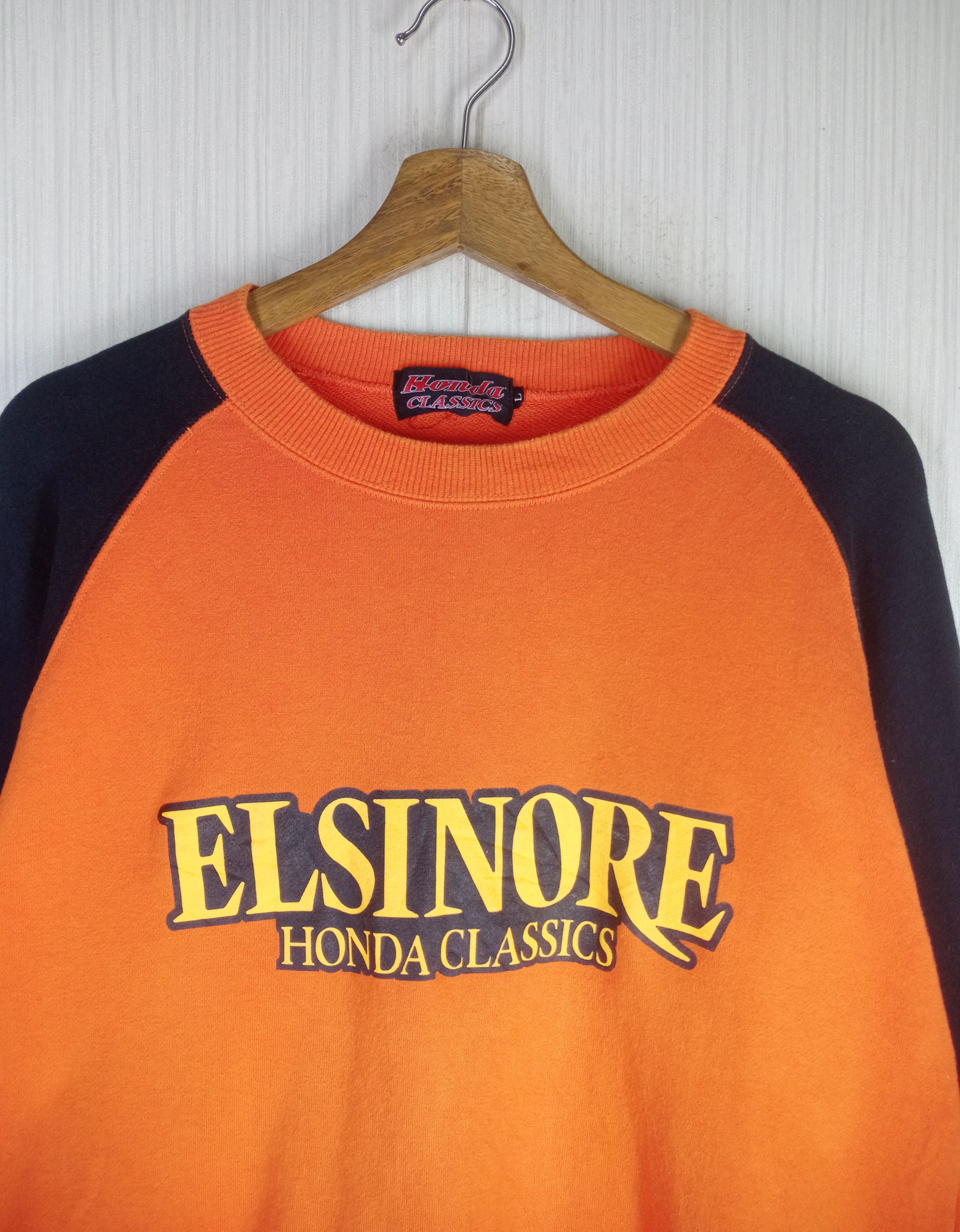 Honda Rare Vintage 90s Elsinore Honda Classics Sweatshirt Size US L / EU 52-54 / 3 - 2 Thumbnail