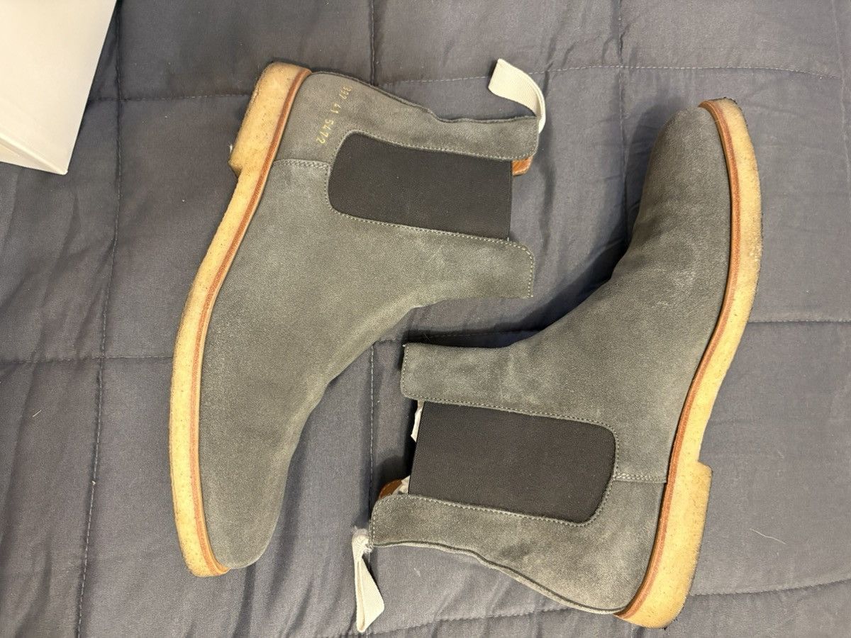 Common Projects CHELSEA - GREY SUEDE - 41 - MADE IN ITALY Size US 8 / EU 41 - 3 Thumbnail