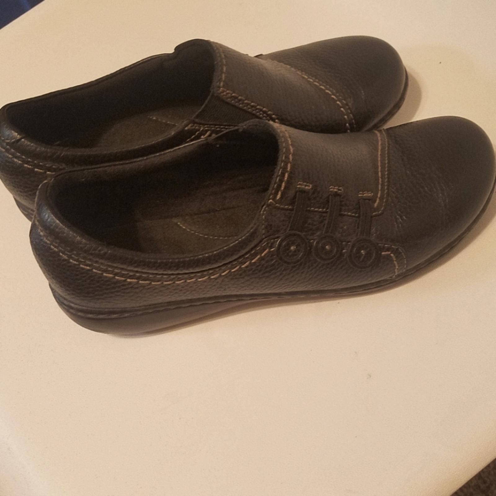 Clarks Clark's Soft Cushion Black Casual Shoes Size 10 Size US 10 / IT 40 - 1 Thumbnail