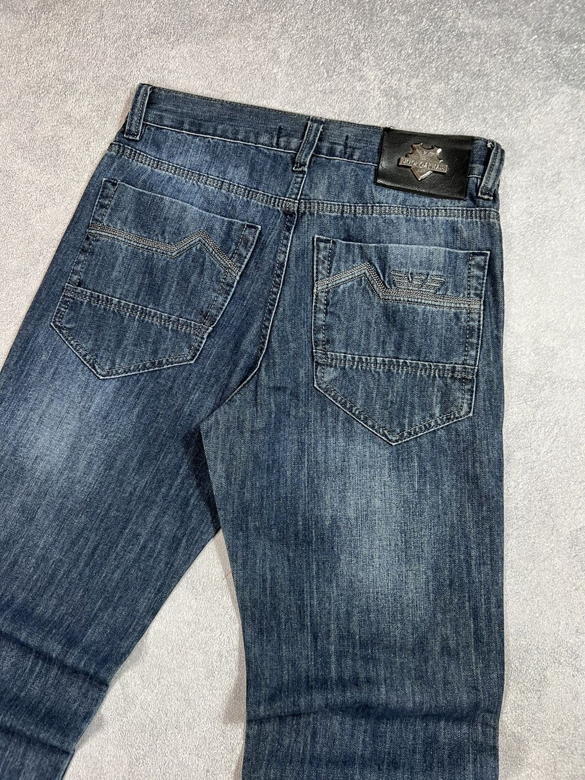 Designer VINTAGE A HYSTERIC GLAMOUR RICK OWENS STYLE DIESEL JEANS 9OS Size US 31 - 4 Thumbnail