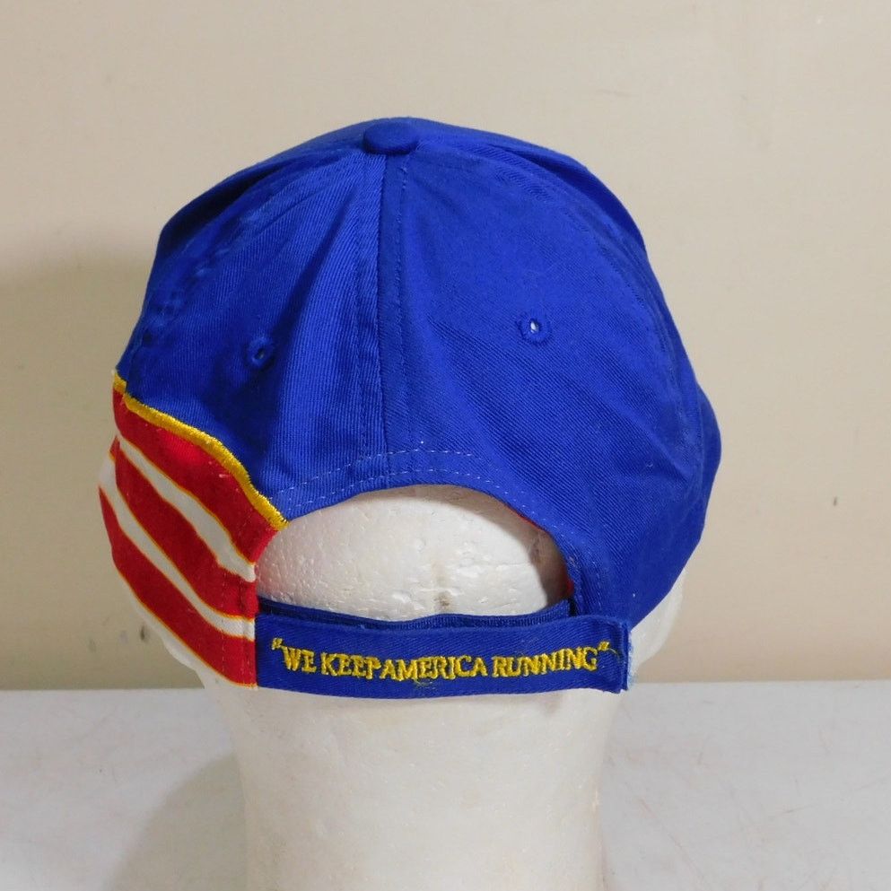 NASCAR NAPA Racing Michael Waltrip Patriotic USA Flag Hat NASCAR Size ONE SIZE - 4 Thumbnail