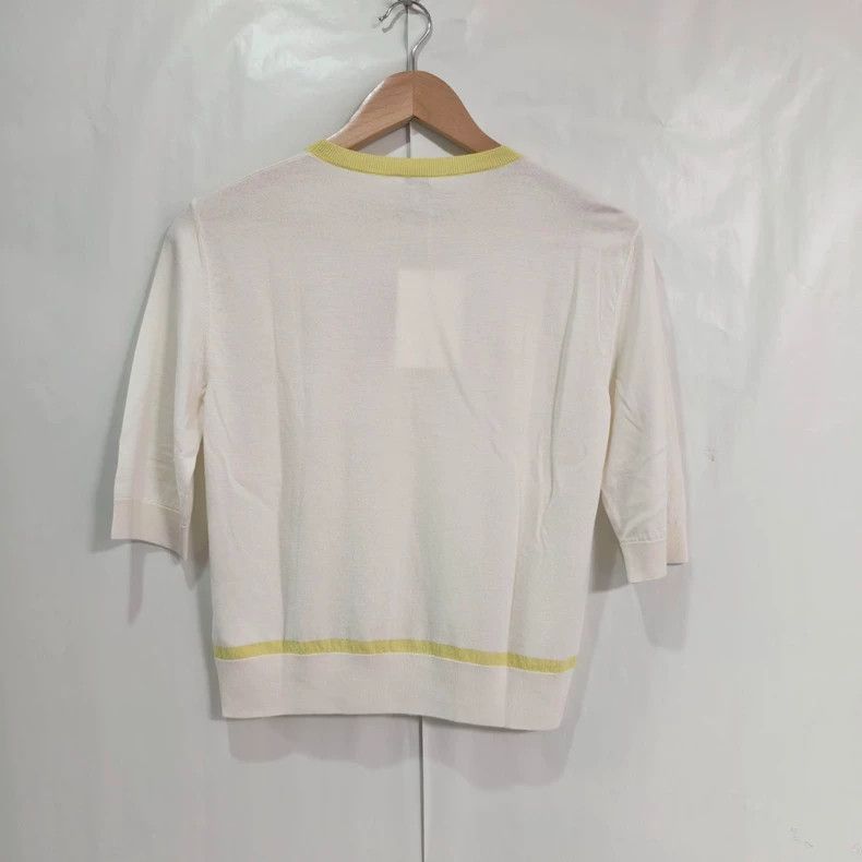 new loewe short sleeve embroidered top-2507