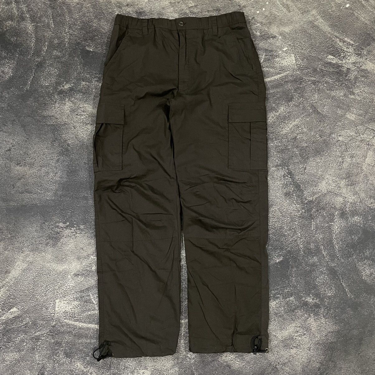 Japanese Brand La-fiori Cargo Pants Dark Brown Size US 34 / EU 50 - 2 Thumbnail