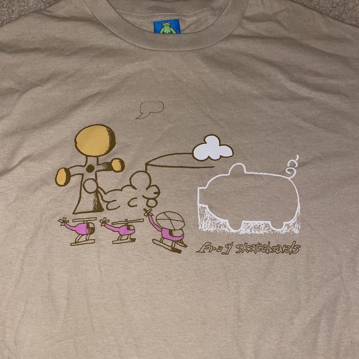 Frog Skateboards Frog Skateboards Cloud Landed t shirt Size US M / EU 48-50 / 2 - 2 Thumbnail