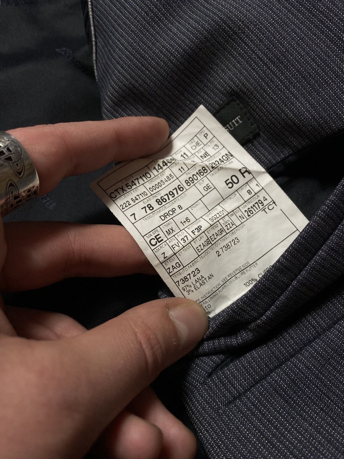Z Zegna Zegna lana blazer M size Size 38L - 6 Thumbnail