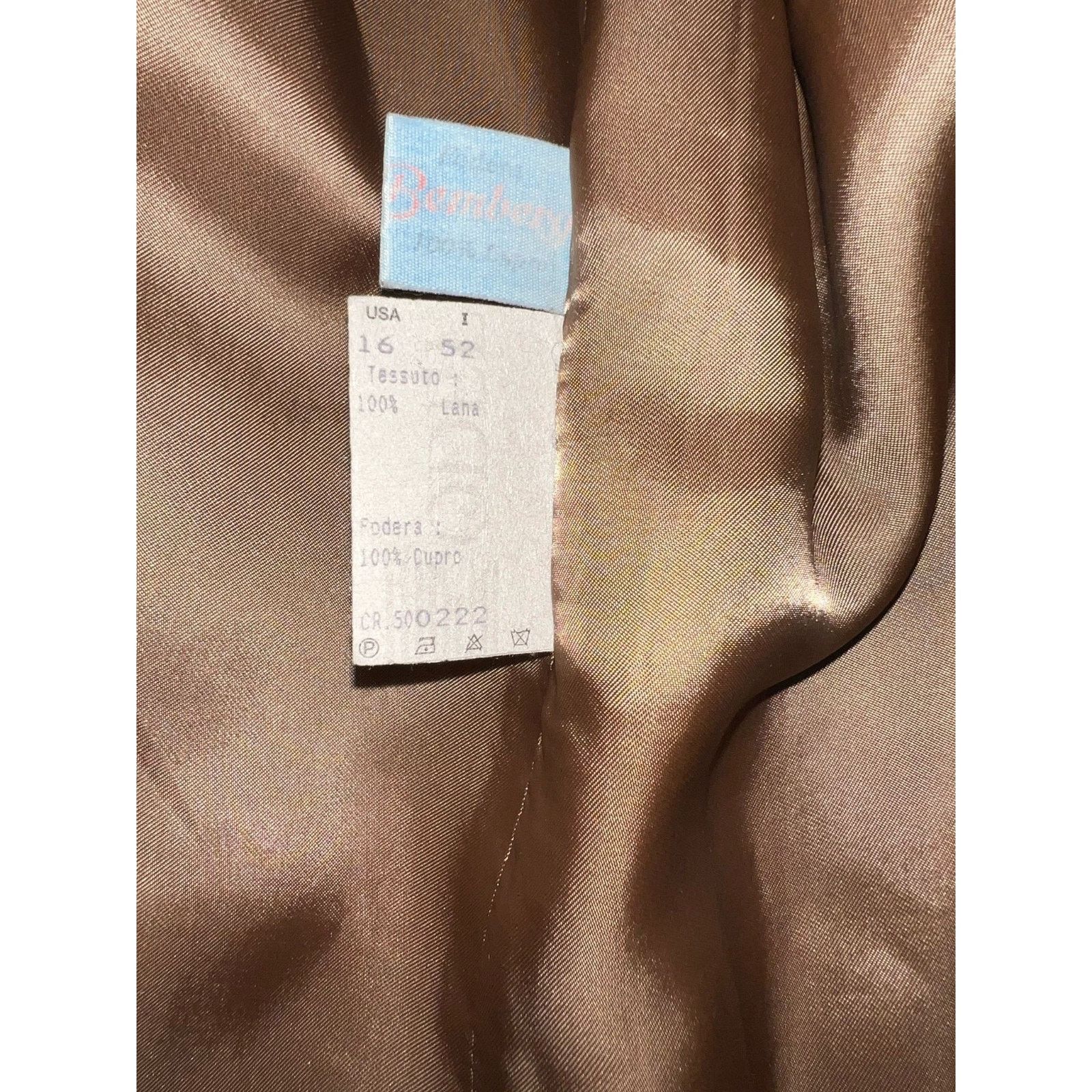 Cinzia Rocca Cinzia Rocca 3/4 Women's OverCoat Camel Color Size XXL / US 16-18 / IT 52-54 - 7 Thumbnail