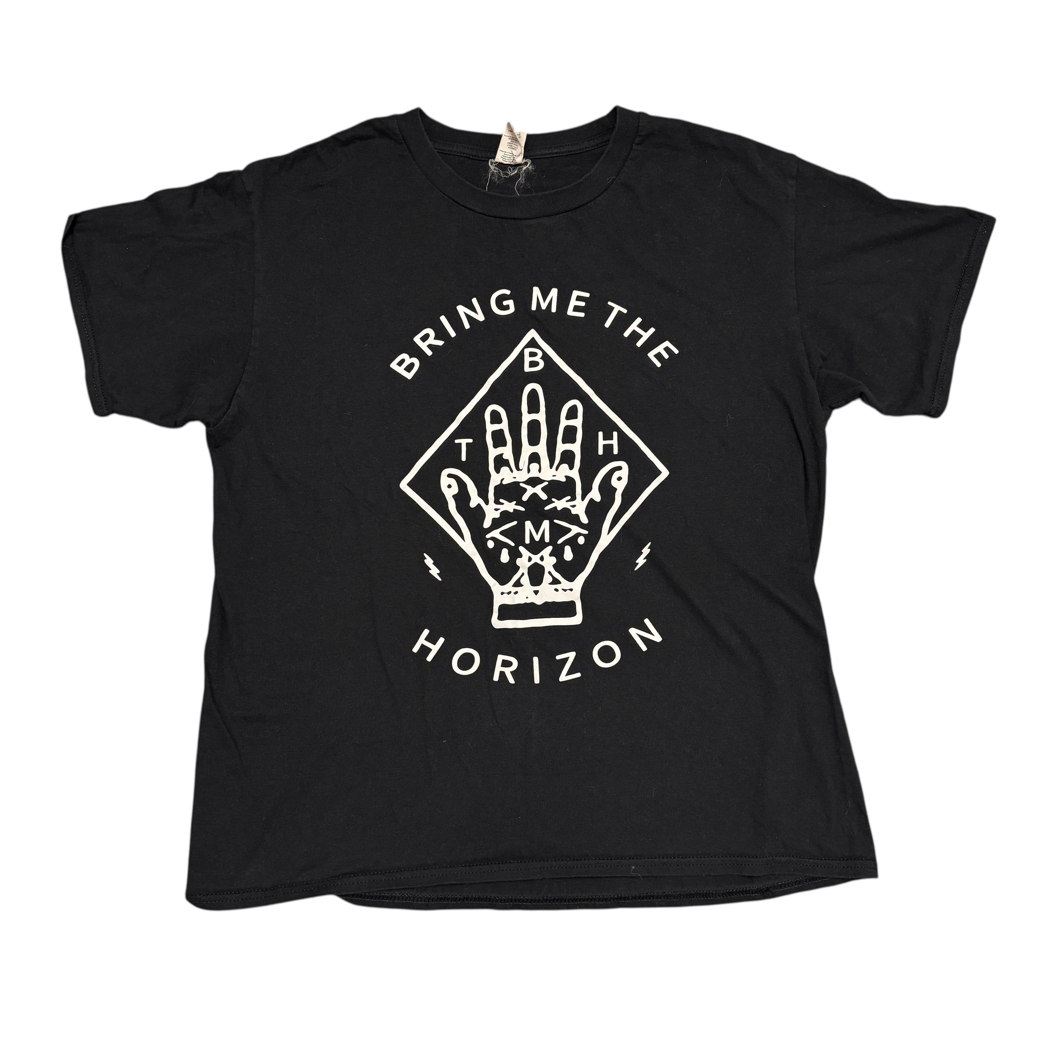 Band Tees Bring Me The Horizon Shirt Tour Y2K Metalcore Rock Band Tee Size US M / EU 48-50 / 2 - 1 Thumbnail