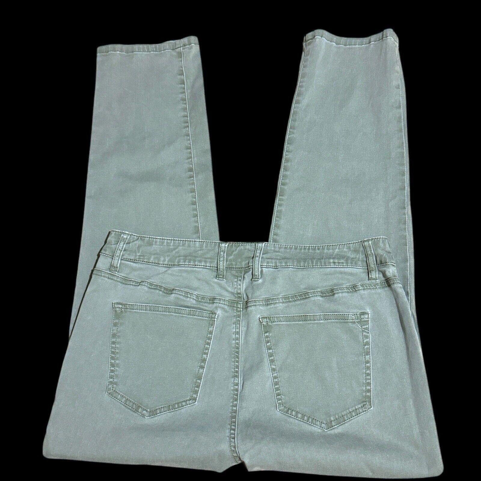 Tommy Bahama Tommy Bahama Blue Gray Straight Leg Ankle Jeans Sz 30x28 Size 30" / US 8 / IT 44 - 6 Thumbnail