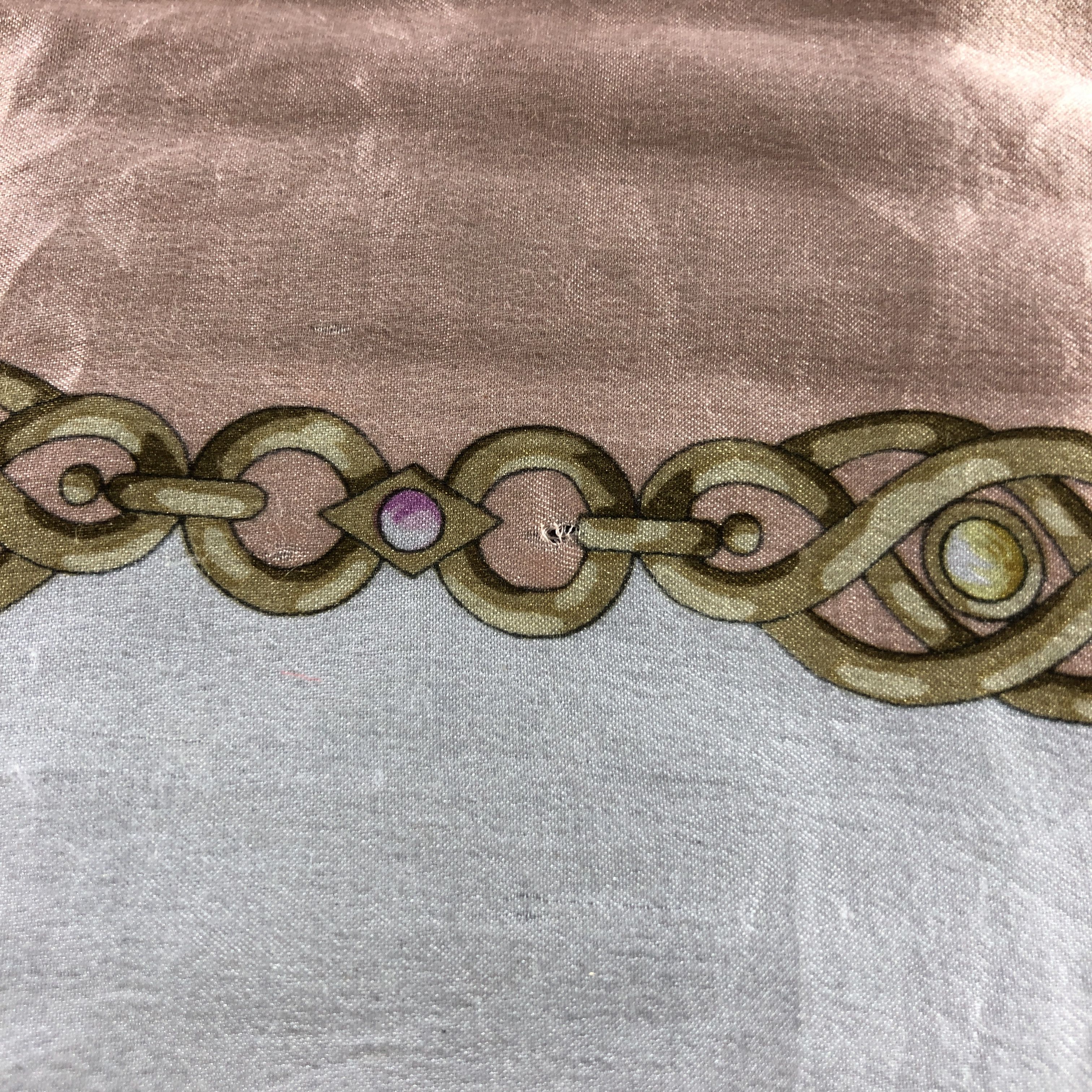 Lancel Vintage Lancel Luxury Silk Scarf M1229 Size ONE SIZE - 7 Thumbnail
