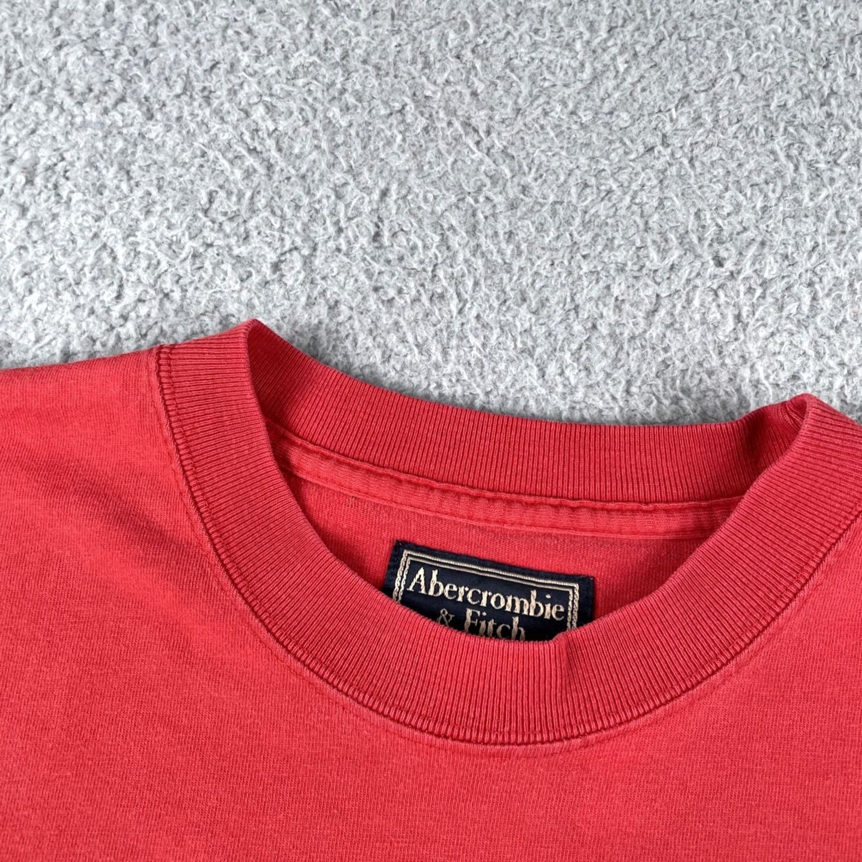 Abercrombie & Fitch VINTAGE Abercrombie & Fitch Shirt XL Red Outdoor Goods Y2K Made In US Marina Islands Mens Size US XL / EU 56 / 4 - 4 Thumbnail