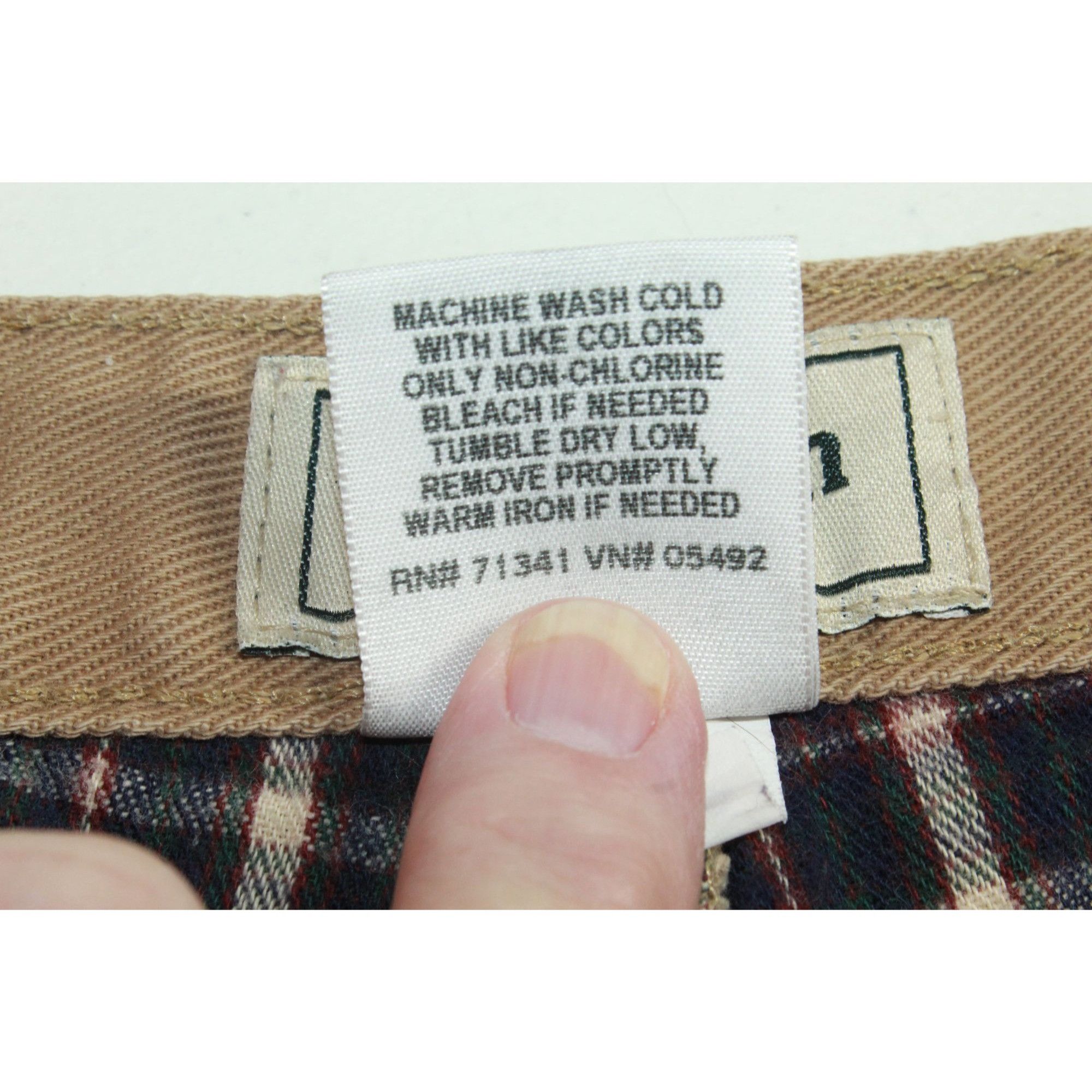 L.L. Bean LL Bean Khaki Pleated Lined Chino Pants Size US 40 / EU 56 - 10 Thumbnail