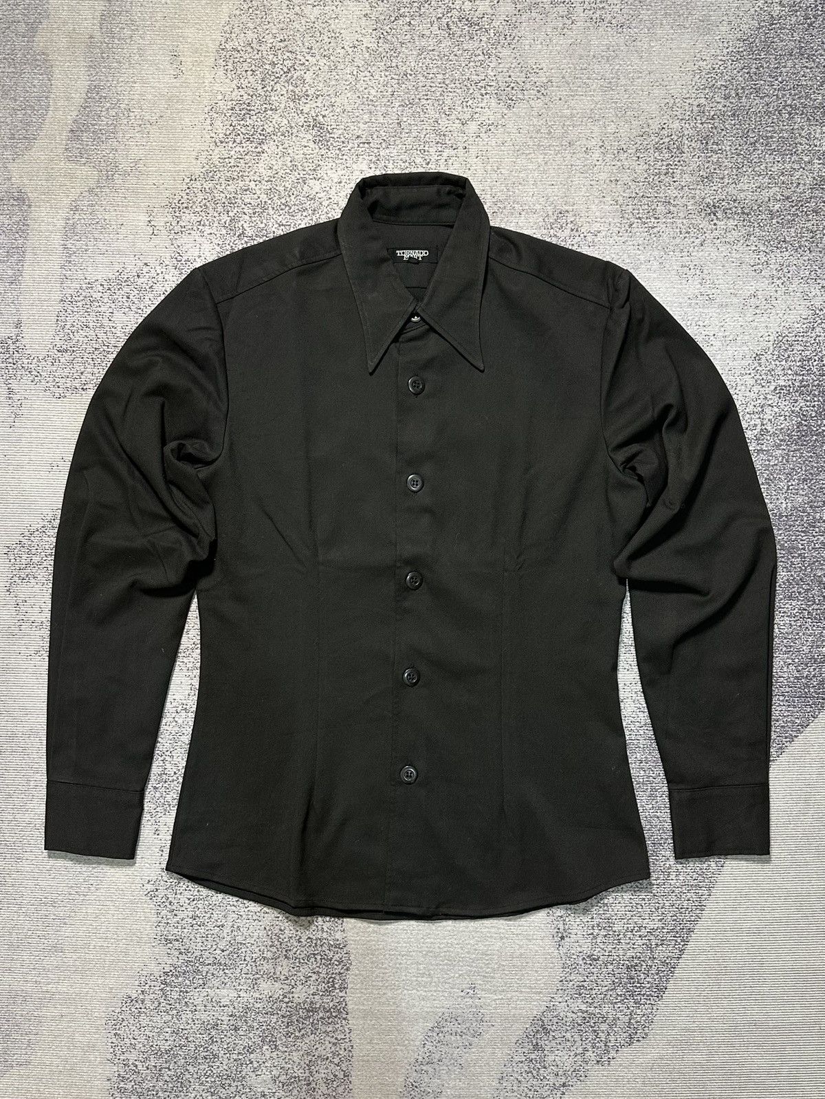Tornado Mart Tornado Mart Y2k Longsleeve Shirt Black Size US M / EU 48-50 / 2 - 1 Thumbnail