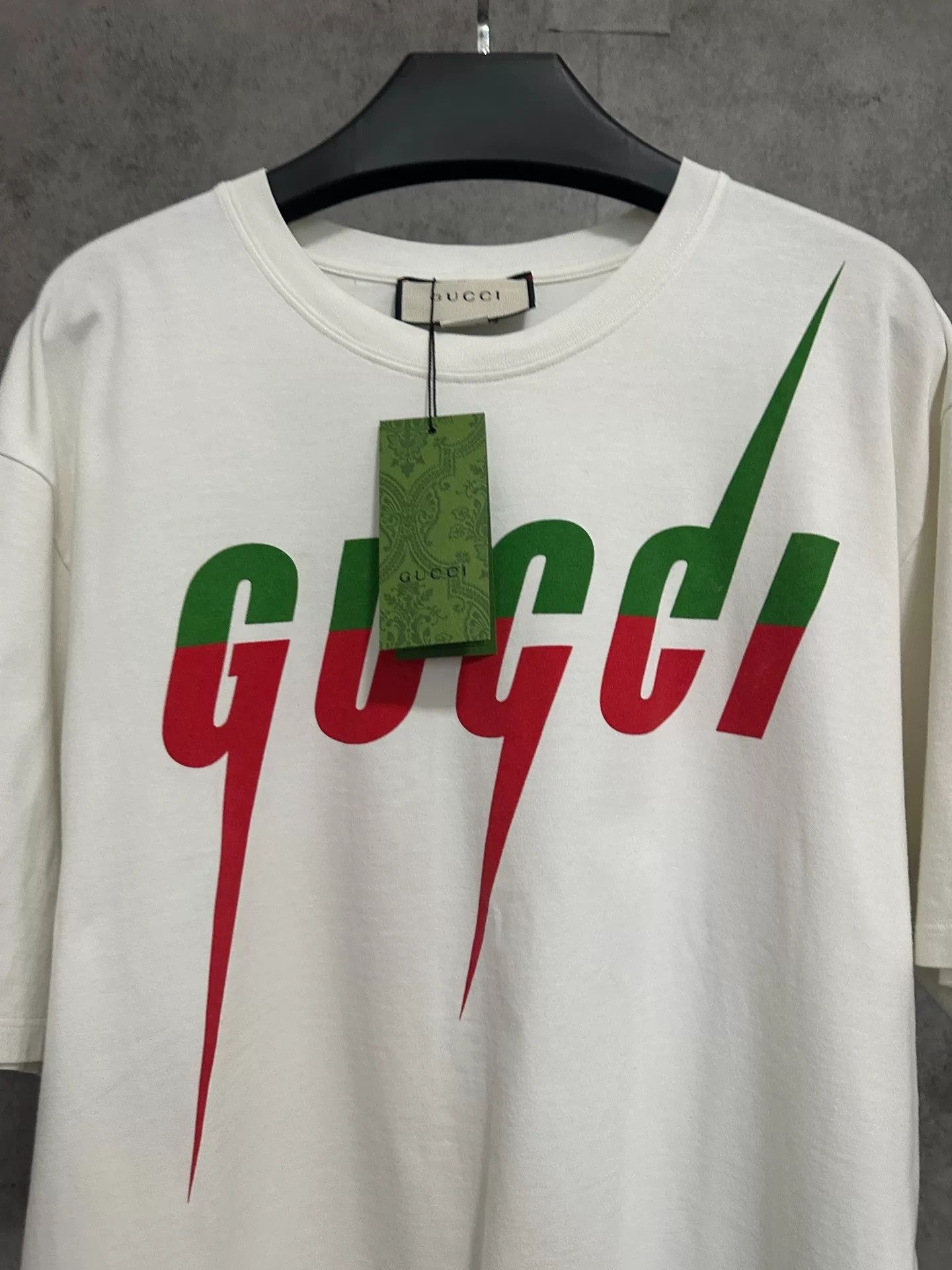 Gucci Gucci Lightning Short Sleeve T-Shirt Size US XXL / EU 58 / 5 - 2 Thumbnail