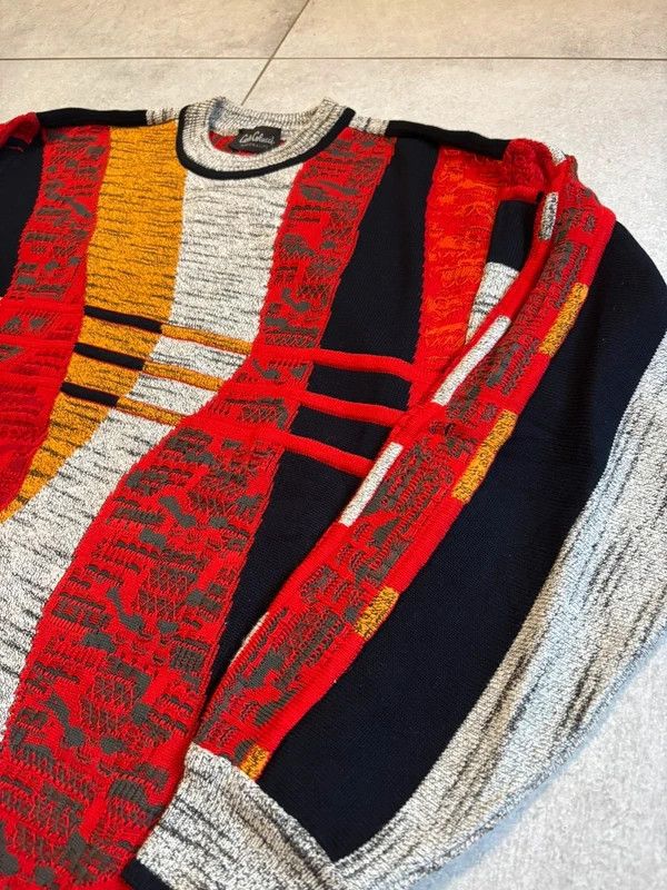 Carlo Colucci Vintage Carlo Colucci 3D Knit Sweater Size US XL / EU 56 / 4 - 3 Thumbnail