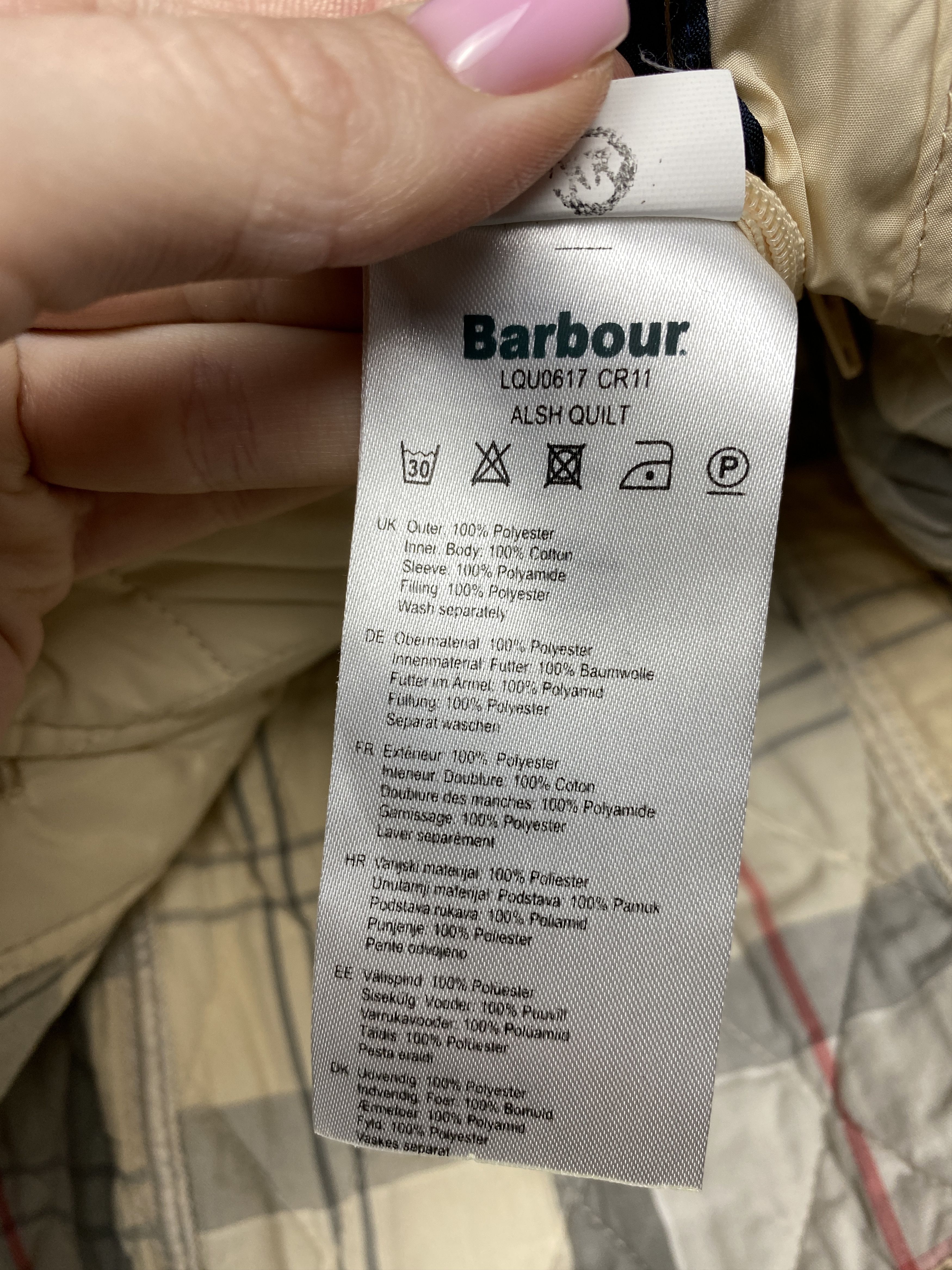 Barbour Barbour Dress Tartan Womens Alsh Quilted Jacket Size M / US 6-8 / IT 42-44 - 6 Thumbnail