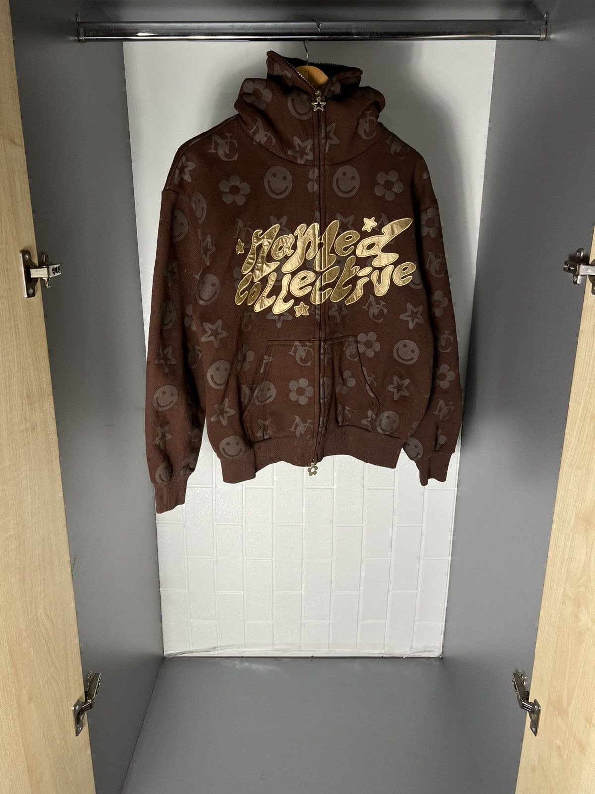 Named Collective VINTAGE NAMED COLLECTIVE FULL ZIP HOODIE BAPE STYLE Y2K SK8 Size US XS / EU 42 / 0 - 4 Thumbnail