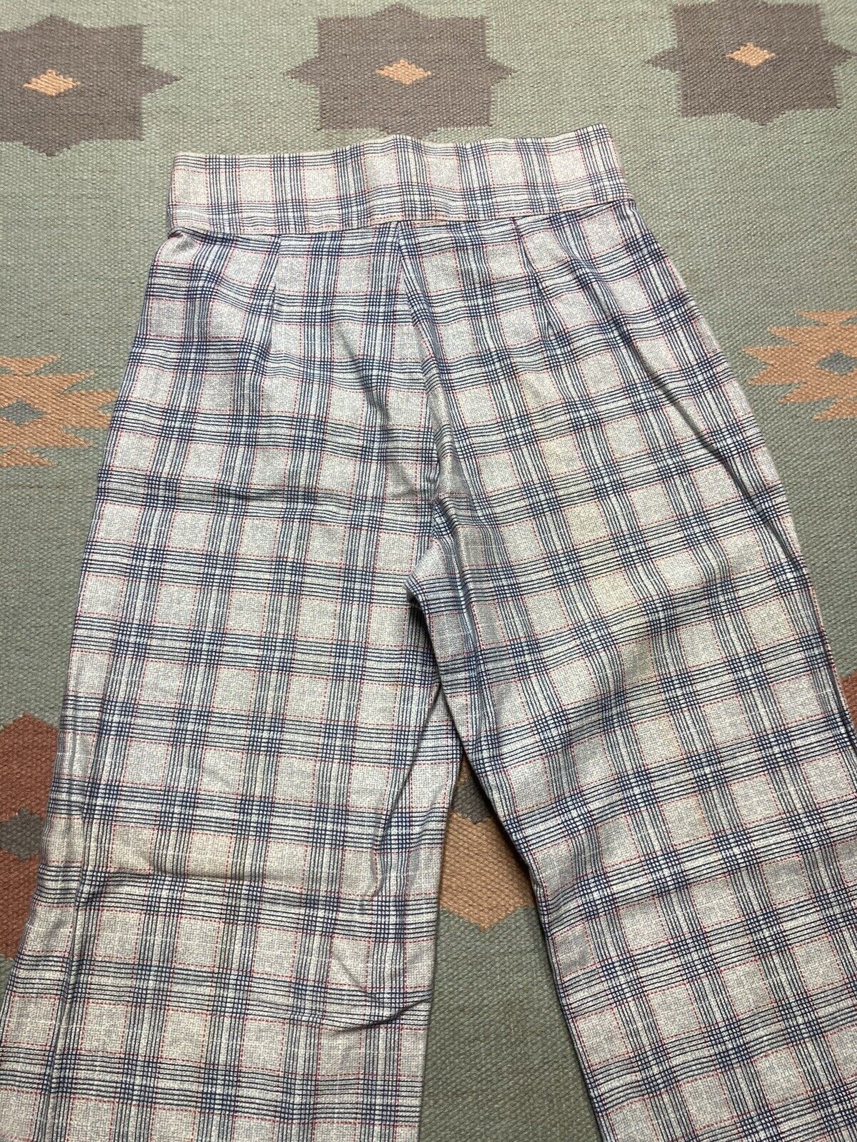 Vintage VTG 70s elephant bell bottoms flare pants disco hippie 28x30 Size US 28 / EU 44 - 9 Thumbnail
