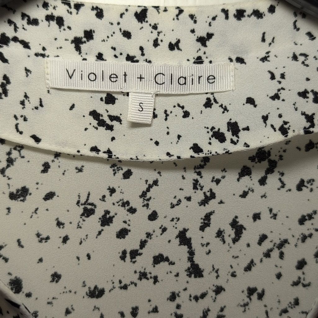 NBDN Nobrandedon Violet plus Claire Black and White Women's Top size Small Size XS / US 0-2 / IT 36-38 - 2 Thumbnail
