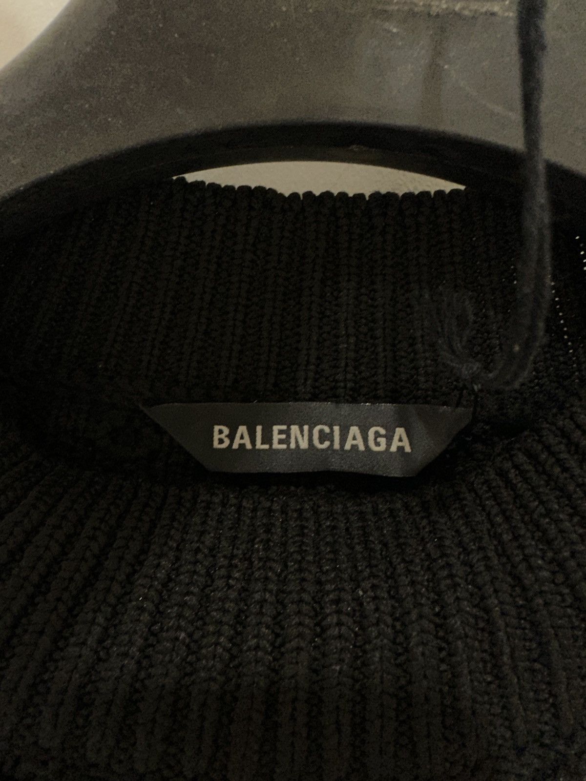 Balenciaga Balenciaga Knit Sweater Black Size US XS / EU 42 / 0 - 3 Thumbnail