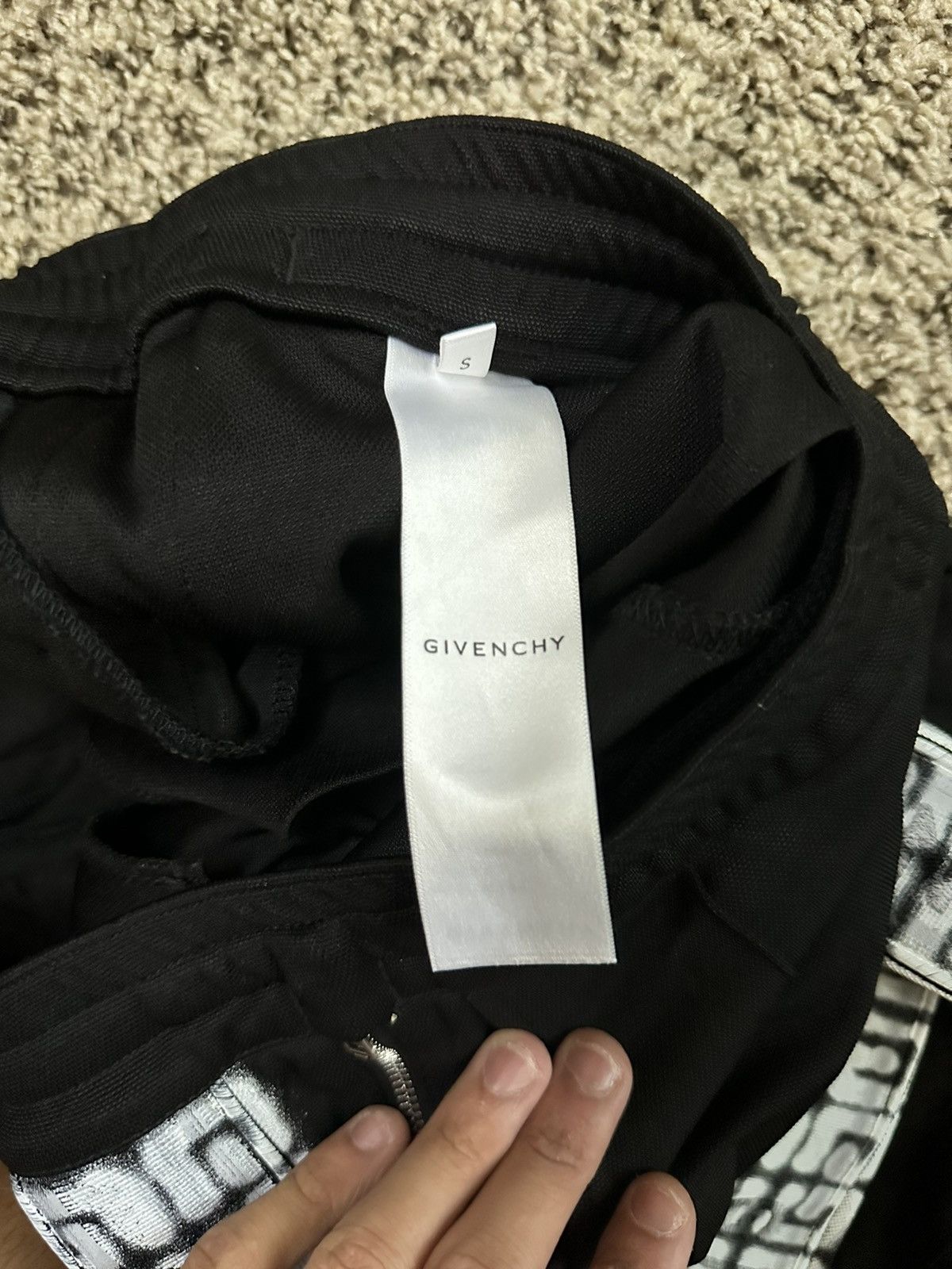 Chito × Givenchy Men’s Givenchy x Chito 4G Sweatpants Trackpants Black Size US 30 / EU 46 - 4 Thumbnail