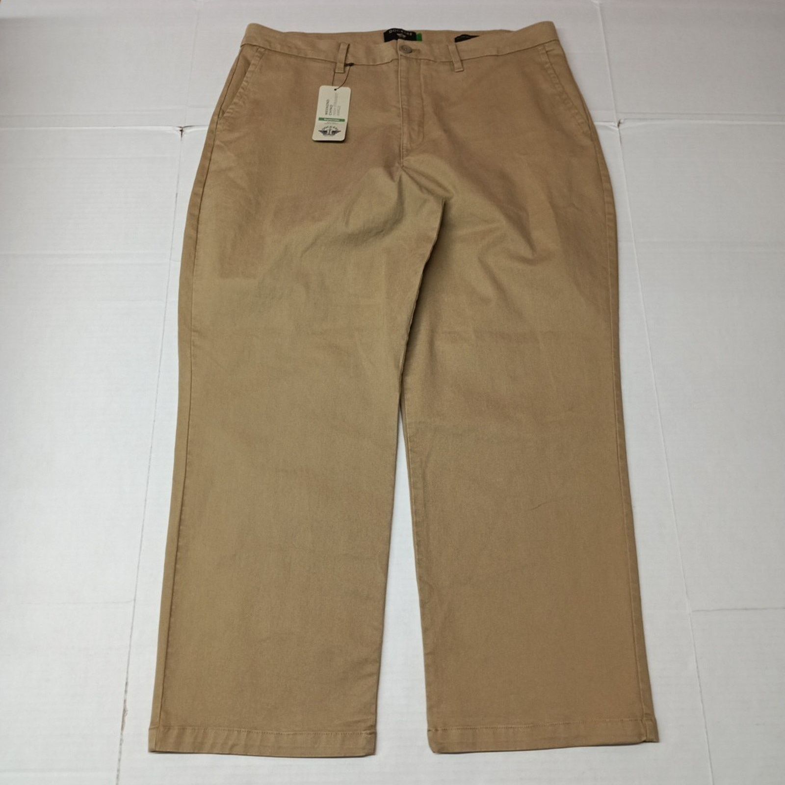 Dockers Dockers Weekend Chino High Straight Ankle 34R Khaki 27" Ins Size US 34 / EU 50 - 1 Thumbnail