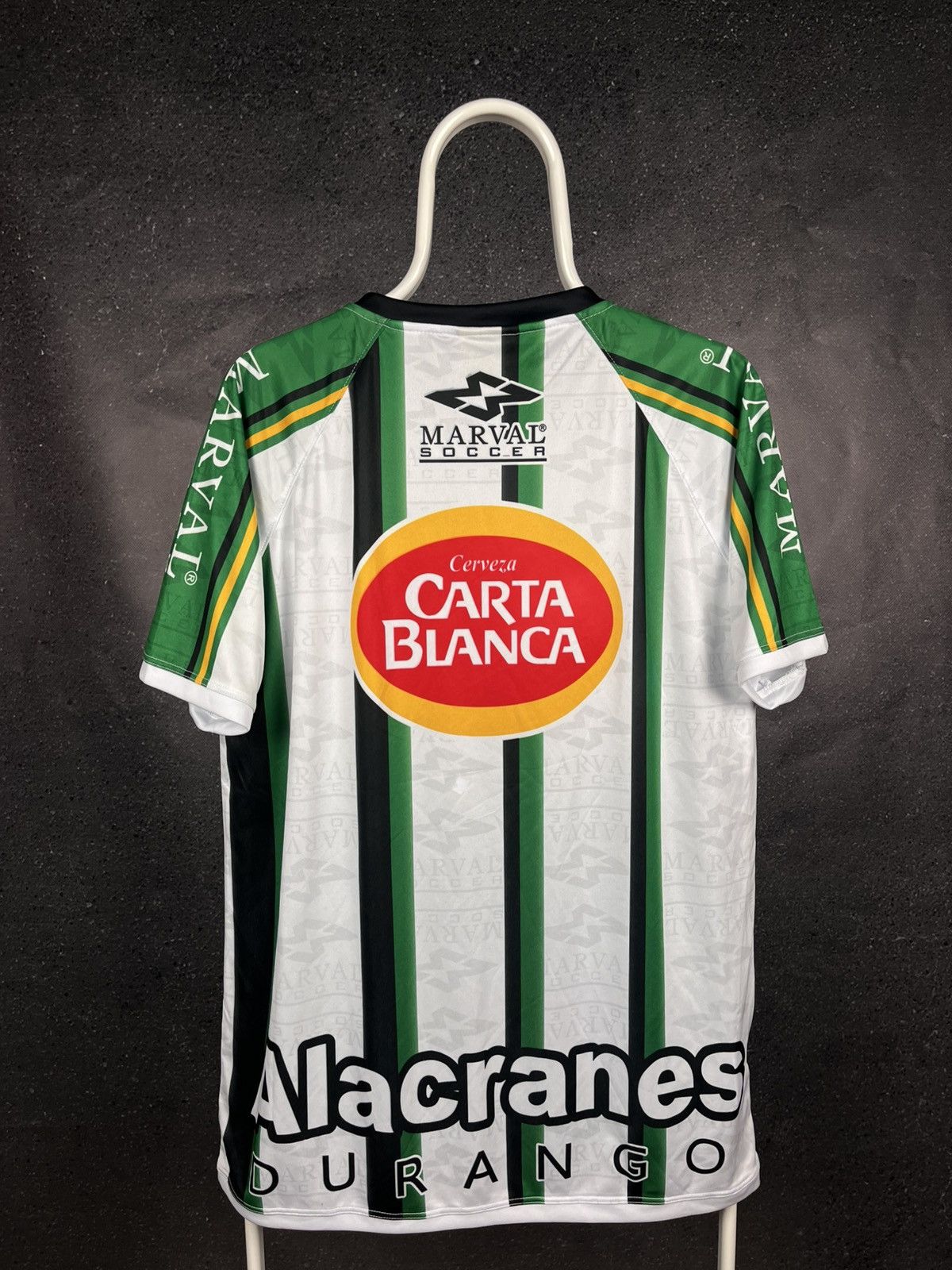 Vintage Alacranes de Durango Mexico vintage 2001 away soccer jersey Size US XL / EU 56 / 4 - 2 Thumbnail