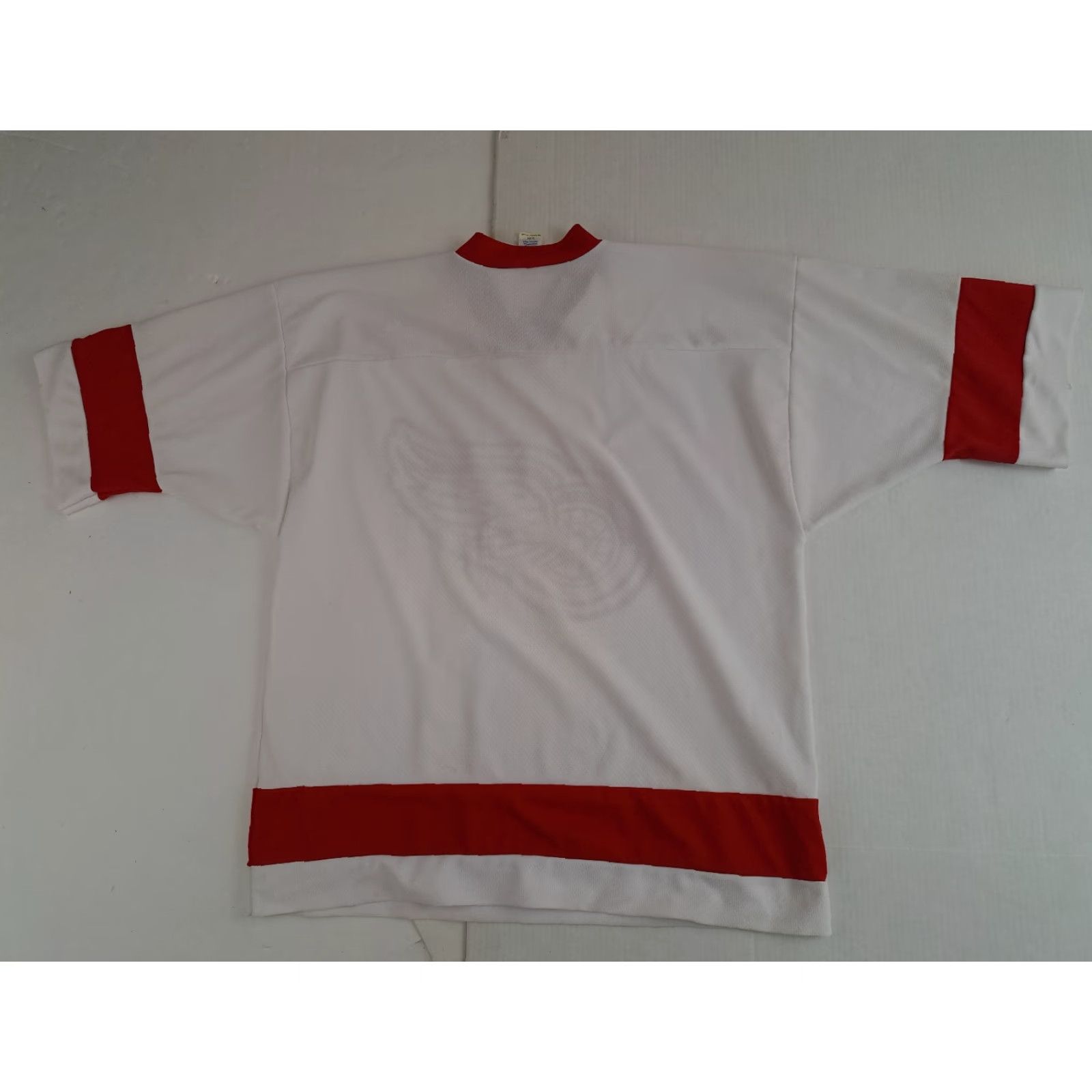 Logo 7 VINTAGE Logo 7 Sweatshirt Hockey Embroidered Jersey 2XL Red USA Made Men Pullover Zip Size US XXL / EU 58 / 5 - 5 Thumbnail
