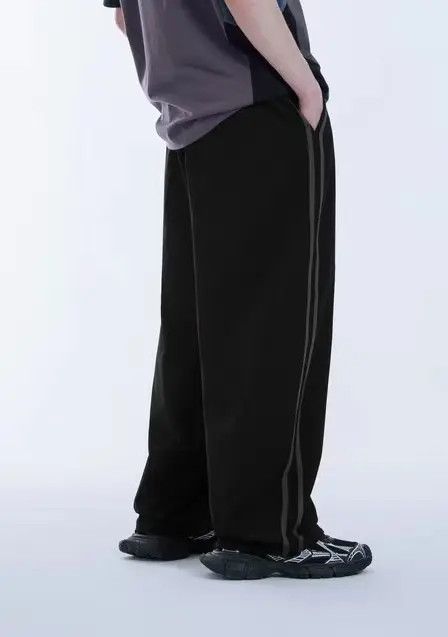 Designer × Japanese Brand Vintage Streetwear Japanese Design Loose Casual Pants Size US 32 / EU 48 - 4 Thumbnail