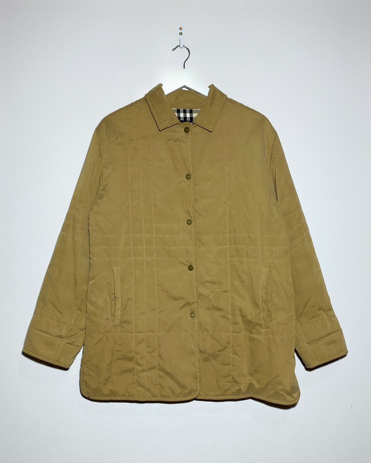 Burberry Burberry’s vintage nova check quilted jacket Size US M / EU 48-50 / 2 - 2 Thumbnail