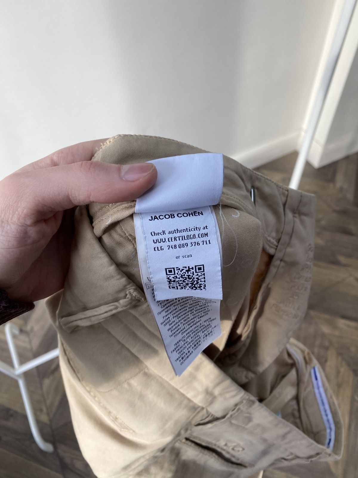 Jacob Cohen Vintage Jacob Cohen Chino pants Size US 30 / EU 46 - 9 Thumbnail