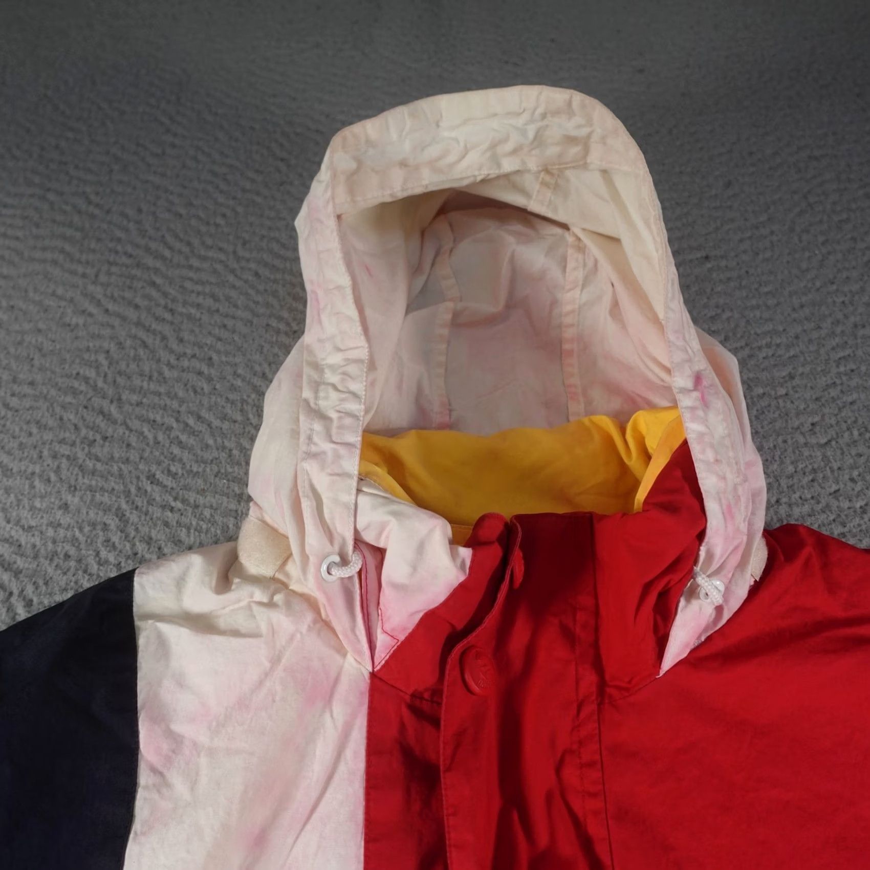Nautica VINTAGE Nautica Reversible Jacket Mens L Red Yellow Hooded Sailing Nautical Size US L / EU 52-54 / 3 - 4 Thumbnail