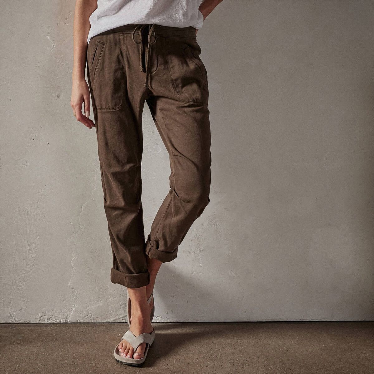 James Perse JAMES PERSE SOFT DRAPE PANT Sz 8 Size 30" / US 8 / IT 44 - 3 Thumbnail