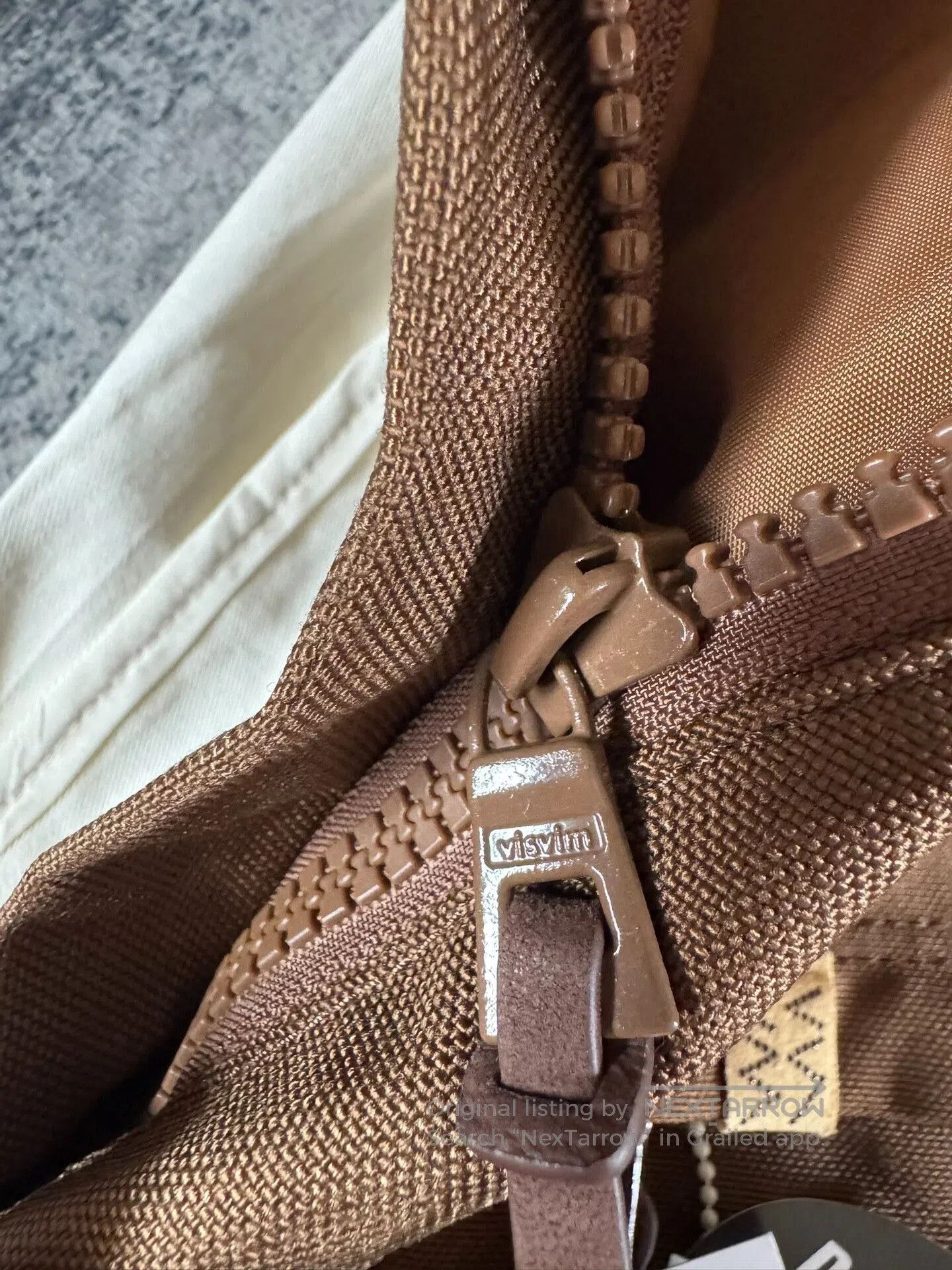Visvim visvim u.t. rucksack brown suede bag. Size ONE SIZE - 2 Thumbnail