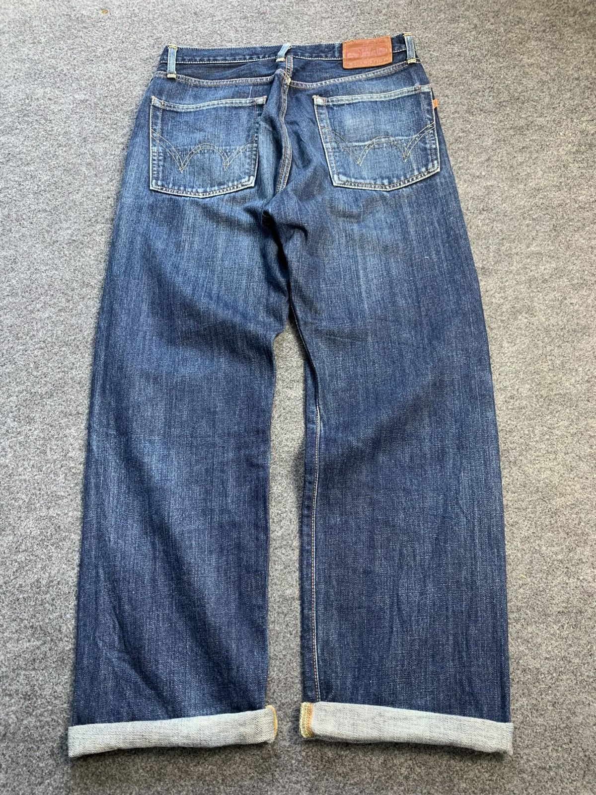 Edwin × Levi's × Vintage edwin selvedge blue jeans pant Size US 32 / EU 48 - 9 Thumbnail