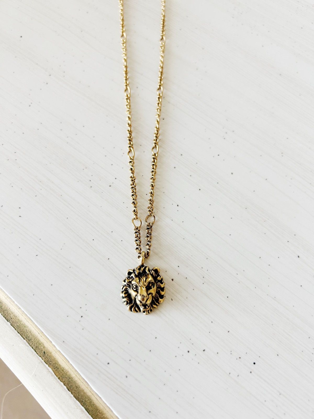 Gucci Gucci Lion Head Pendant Necklace Size ONE SIZE - 3 Thumbnail