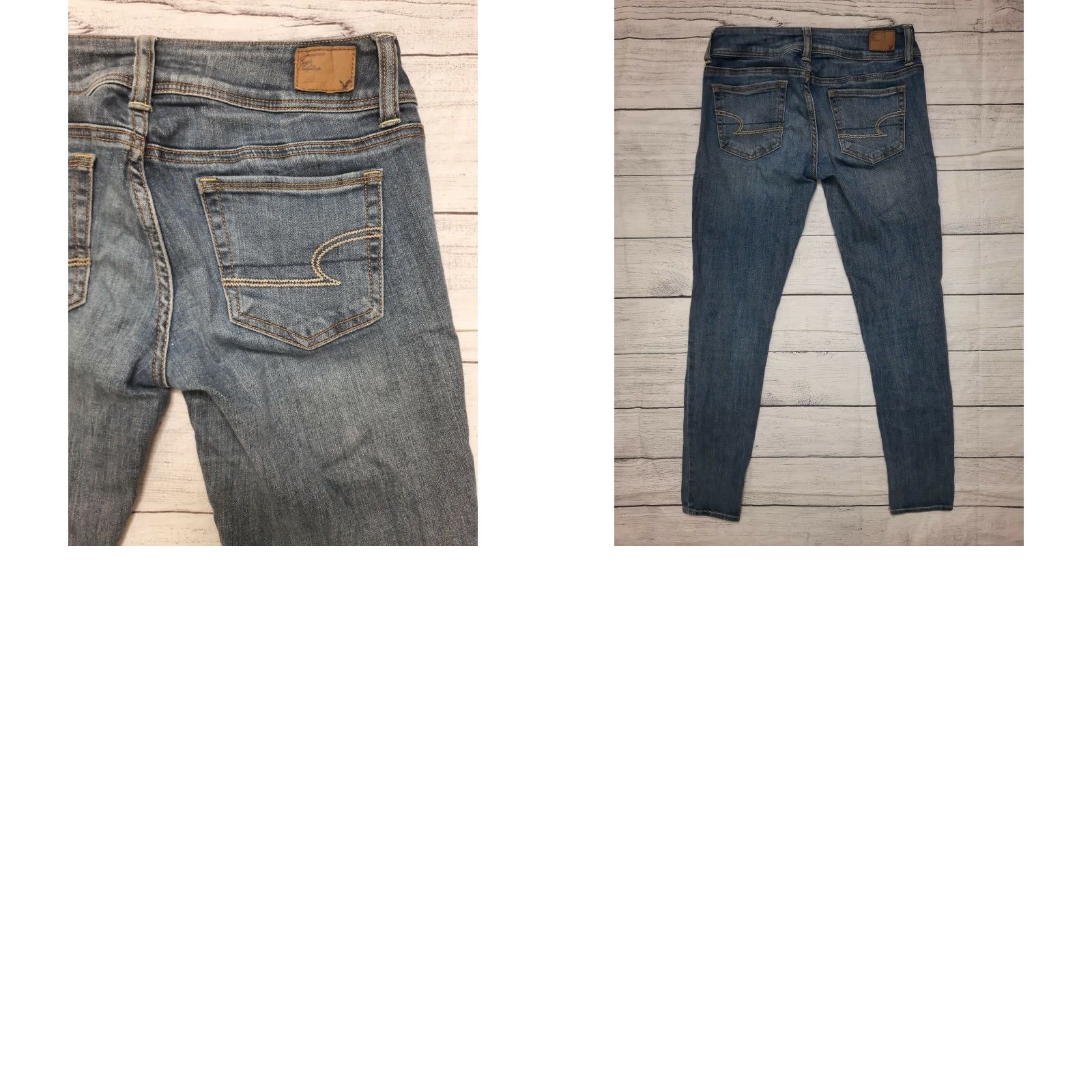 American Eagle Outfitters American Eagle Outfitters Jeans Skinny Denim Stretch 27x29 4 Adults Womens Dark Blue Jeans Stretch Size 27" / US 4 / IT 40 - 8 Thumbnail