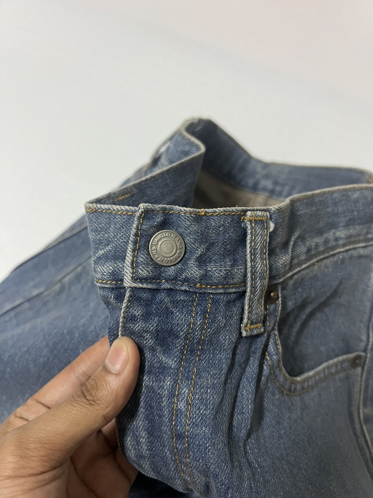 Uniqlo Uniqlo UJ Blue Wash Denim Size US 26 / EU 42 - 5 Thumbnail
