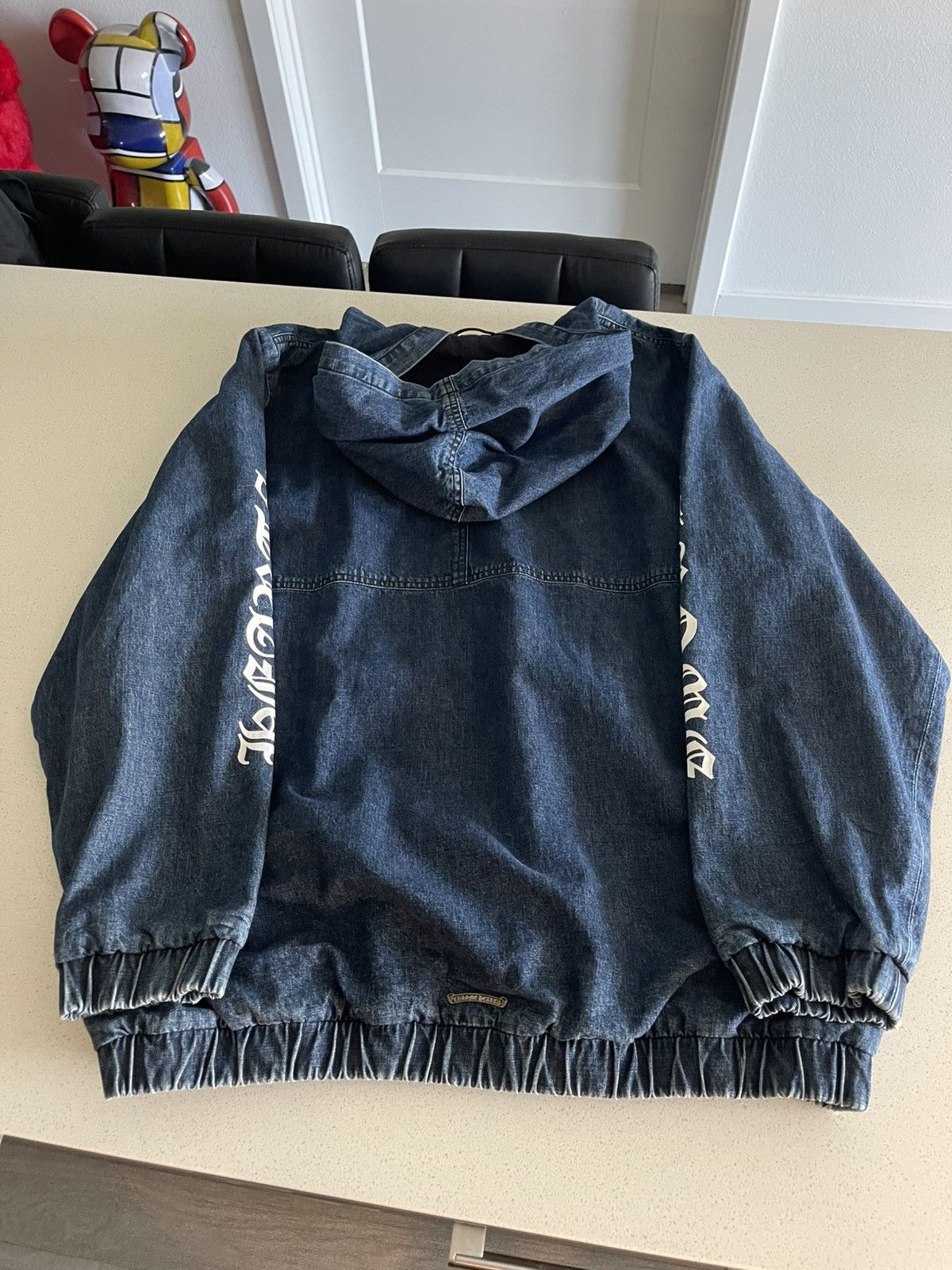Chrome Hearts Chrome Hearts Denim Half Zip Size US XL / EU 56 / 4 - 7 Thumbnail