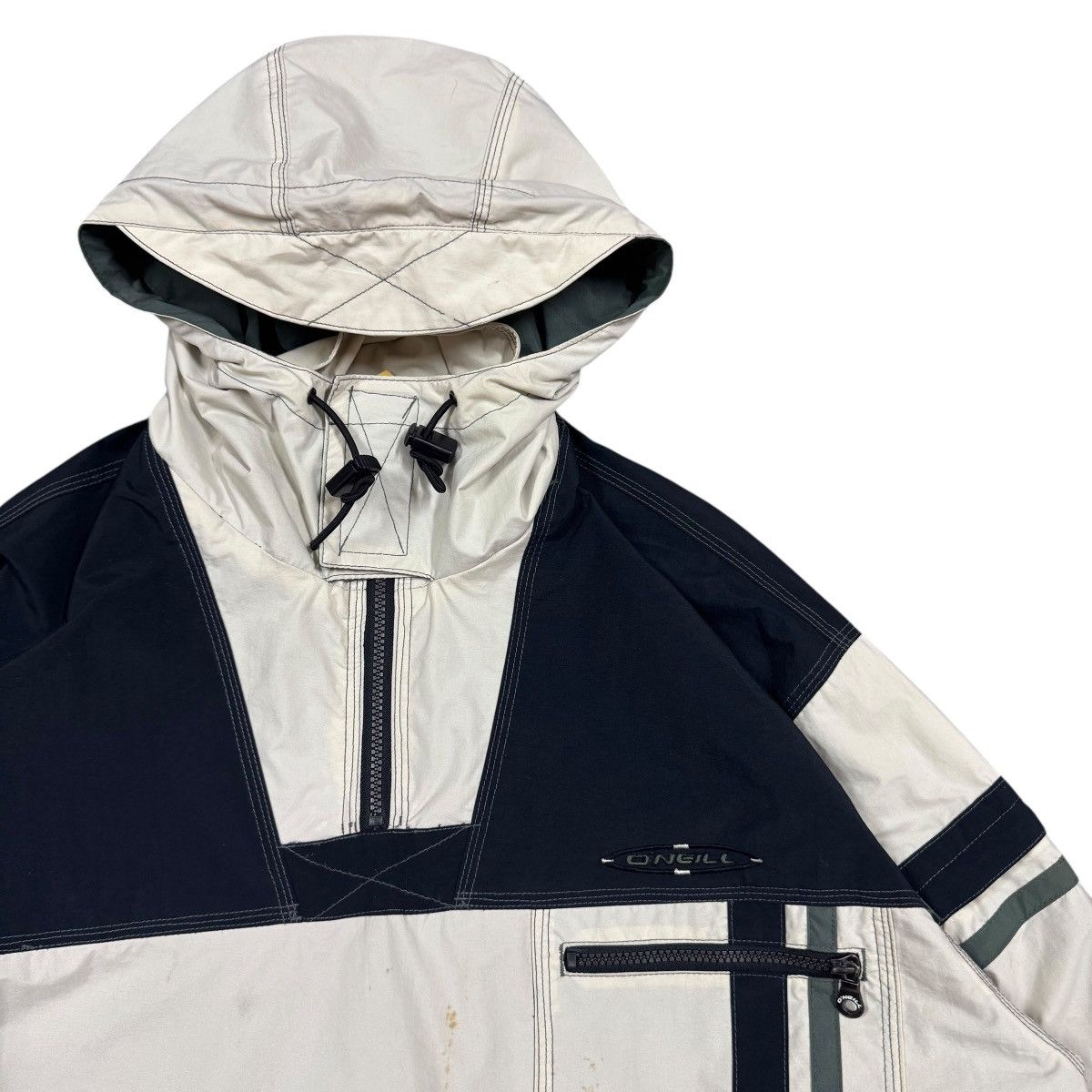 O'Neill Vtg🔥90s O’neill Snowear Color Block Pullover Gorpcore Jacket Size US M / EU 48-50 / 2 - 9 Thumbnail