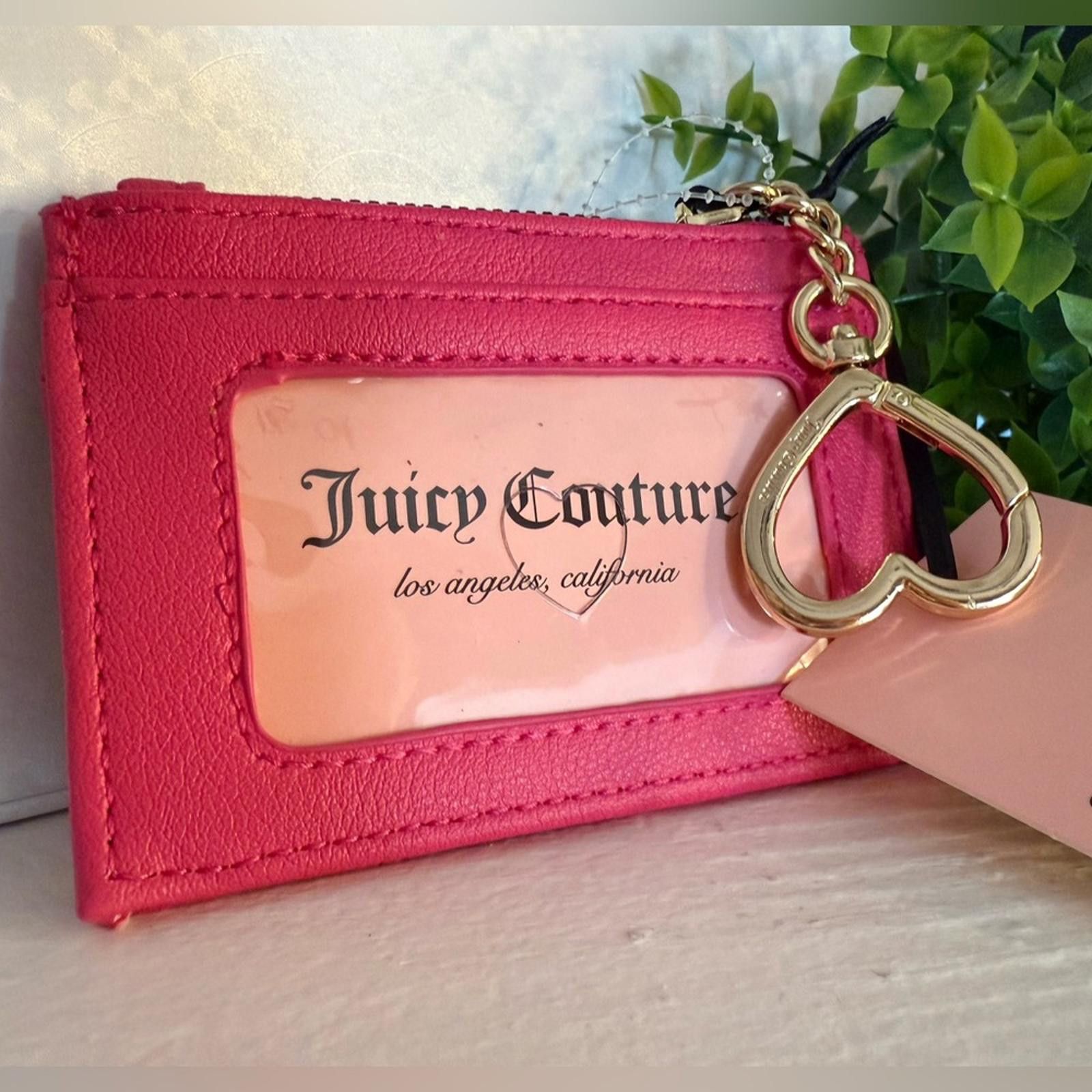 Juicy Couture Juicy Couture Pink and Gold Key Card Holder Spring Fling NWT Size ONE SIZE - 2 Thumbnail