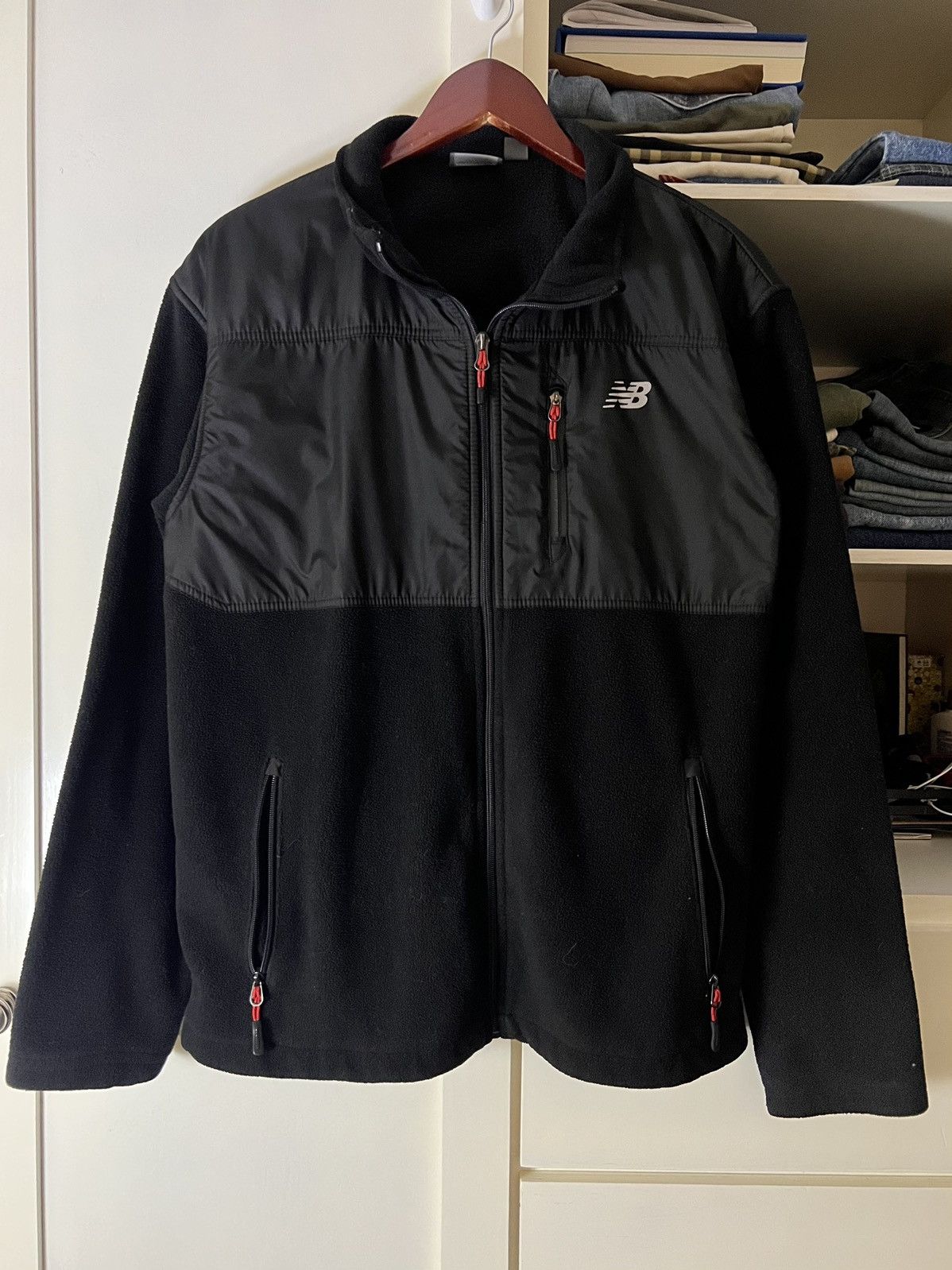 New Balance New Balance Full Zip Up Polar Fleece Jacket Size US M / EU 48-50 / 2 - 1 Thumbnail