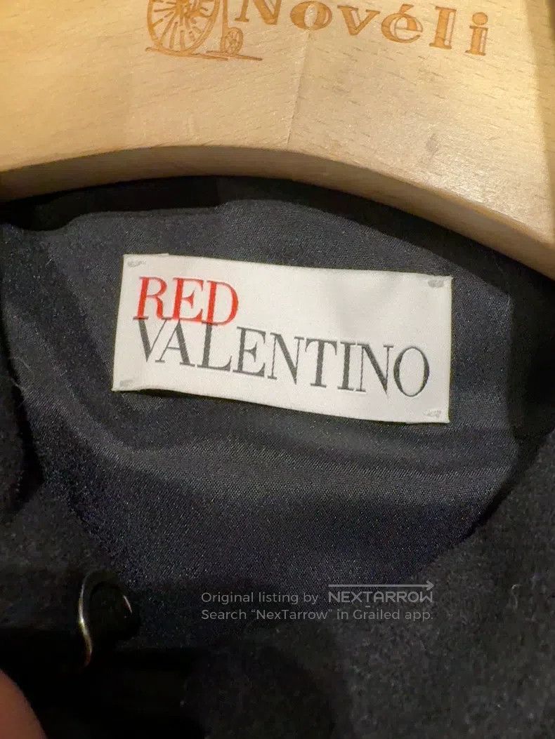 Valentino Valentino Black wool cape coat Size XS / US 0-2 / IT 36-38 - 2 Thumbnail