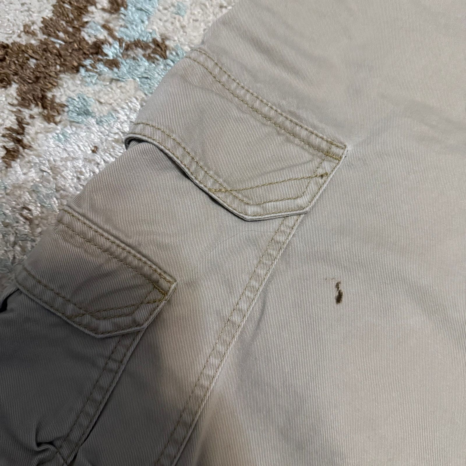 Levi's Vintage Levis Silvertab Multi Cargo Shorts Size 38 Khaki Size US 38 / EU 54 - 9 Thumbnail
