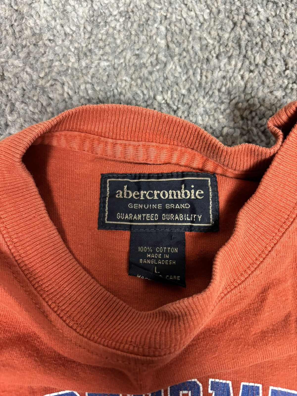 Abercrombie & Fitch Y2k orange abercrombie Tshirt Size US L / EU 52-54 / 3 - 2 Thumbnail