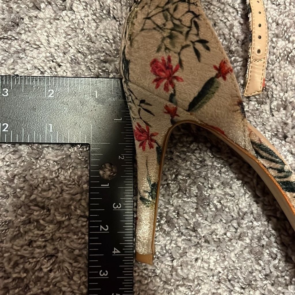 Unknown London Gianni Bini Marrako Natural Heels - W 10 Size US 10 / IT 40 - 11 Thumbnail