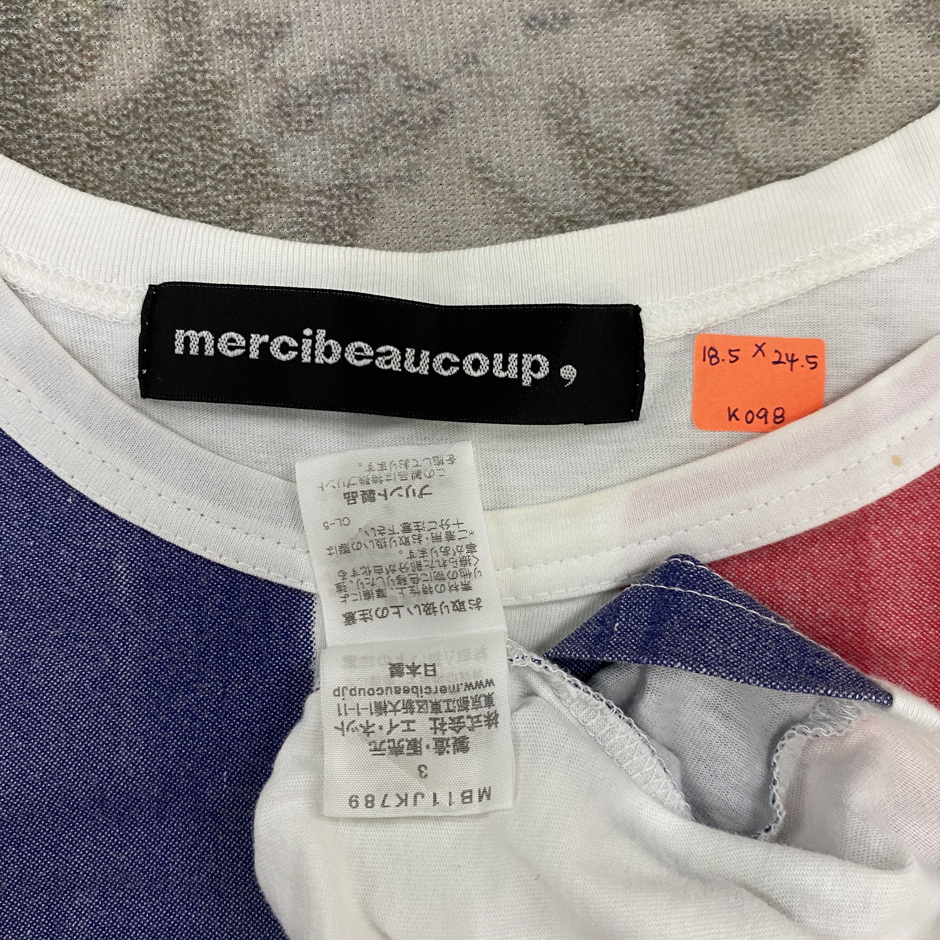 Issey Miyake Vintage Mercibeucoup Issey Miyake Tshirt - K098 Size US S / EU 44-46 / 1 - 6 Thumbnail